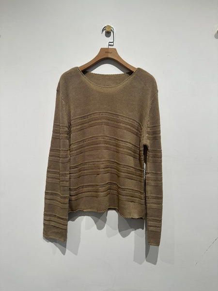 Embossed Stripe Boxy Knit Top (24-26Sep超抵價$268, 之後批發價$298)