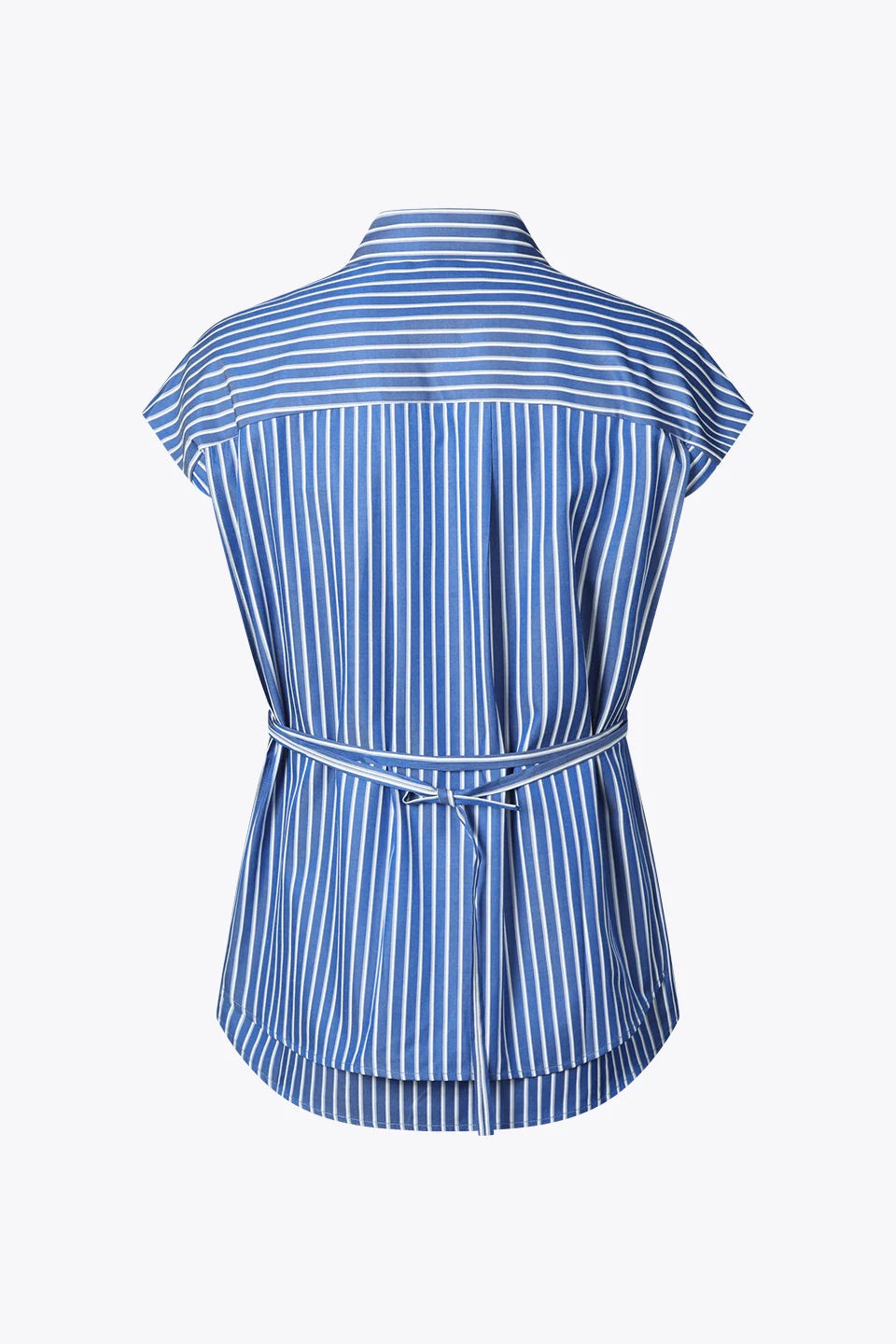 Self-Tie Stripe Shirt