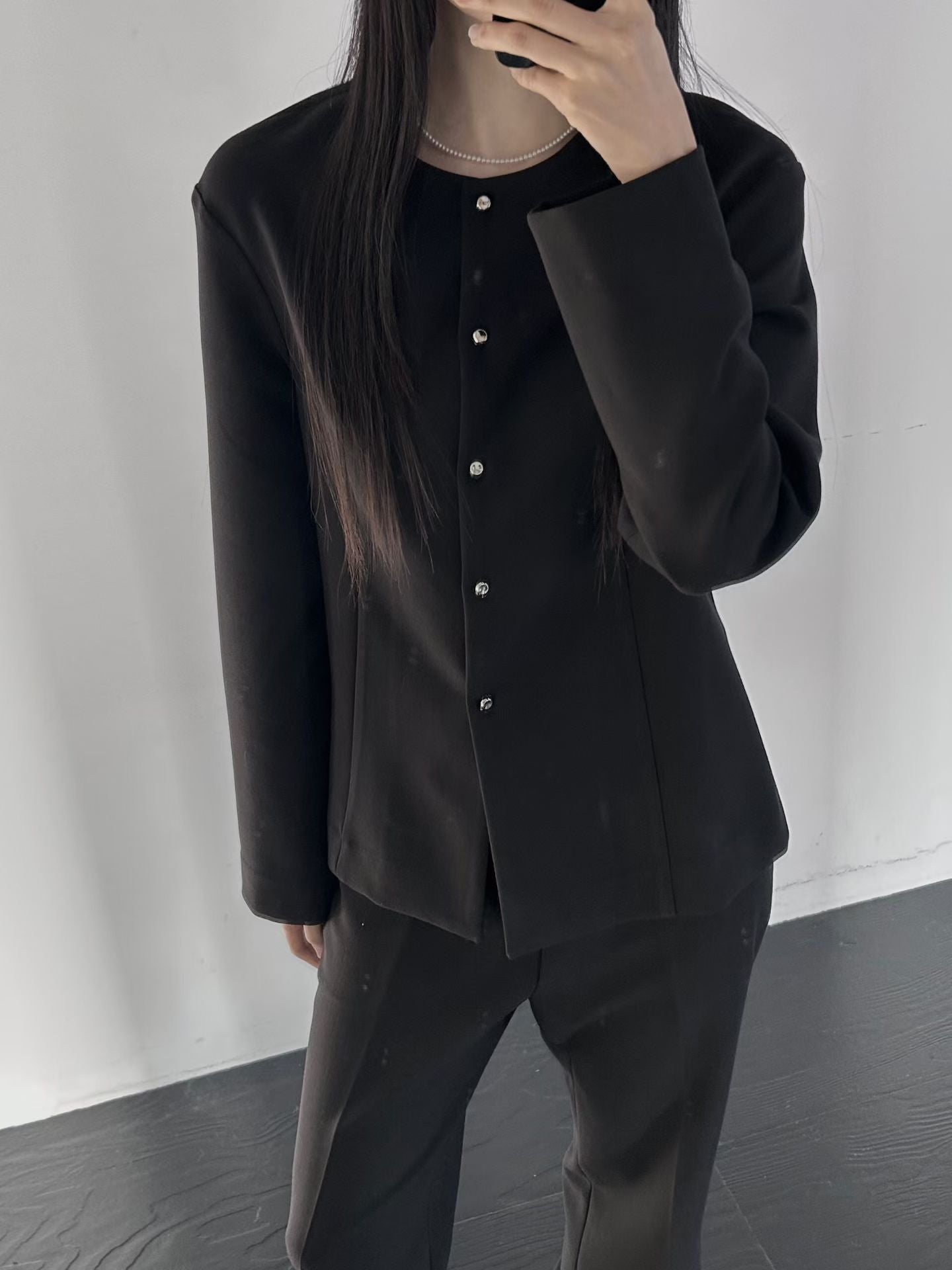 Modern Button Jacket