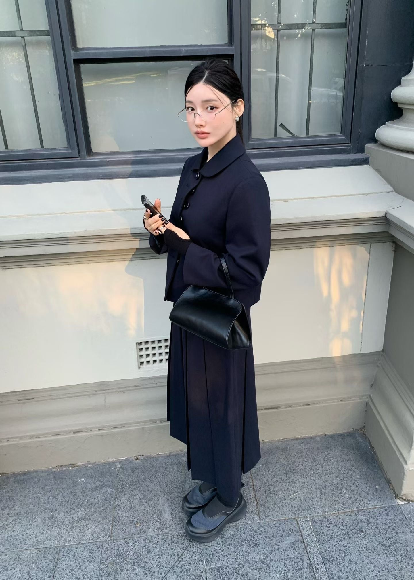 Deluxe Doll Collar Button Coat (24-26Sep超抵價$988, 之後批發價$1088)