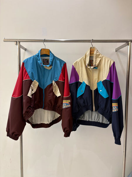 Mixed Colour Cool Parka Jacket