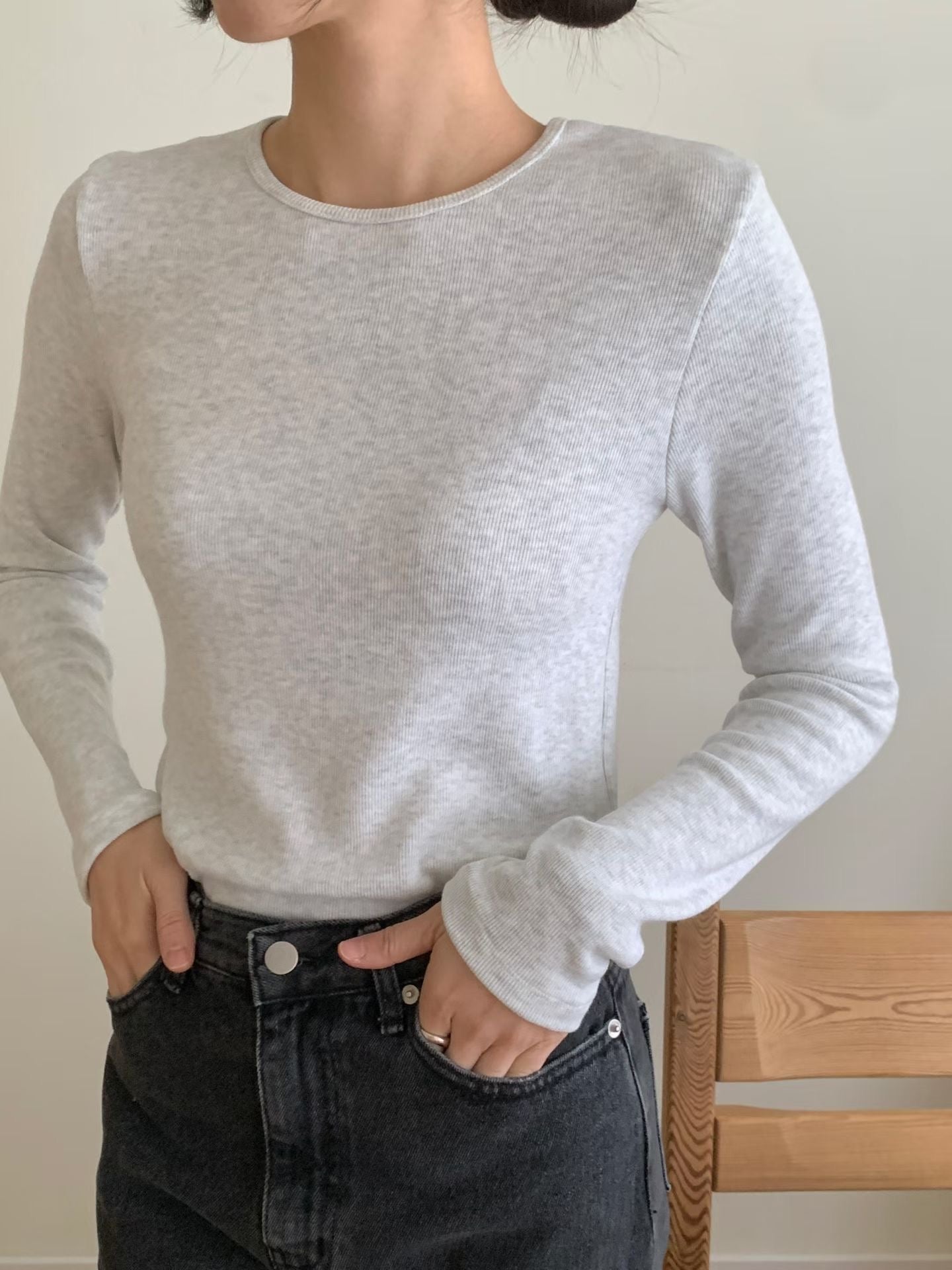 Daily Ribbed Thin Knit (加購$168）