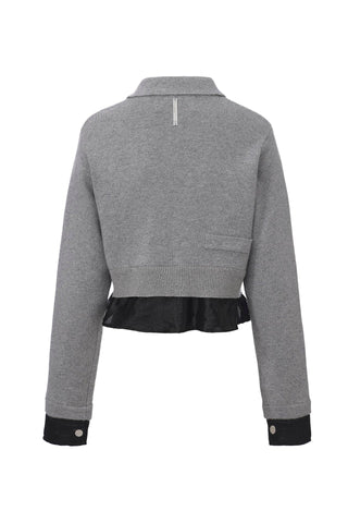 Inner Shirting Pockets Cardigan