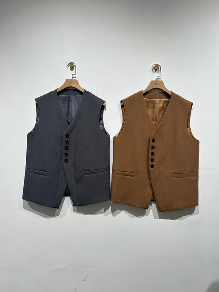 Quality Button Tailor Vest
