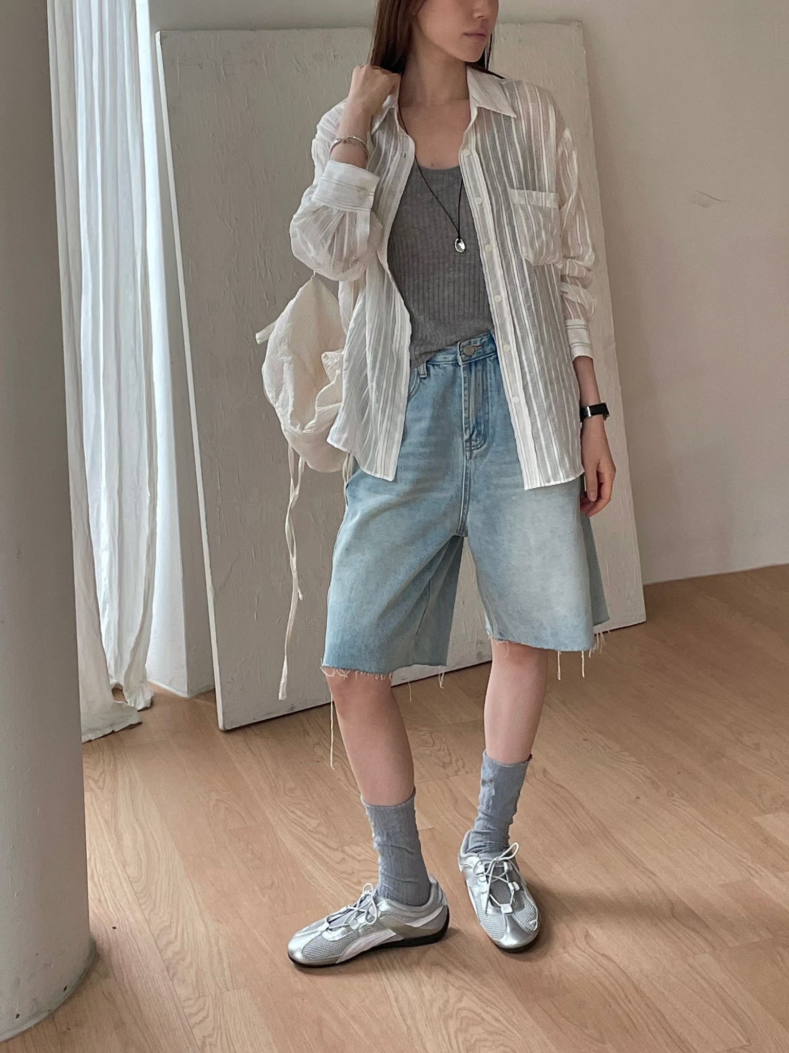 Summer Stripe Shirt (18-20Jul 超抵價$398, 之後批發價$448)