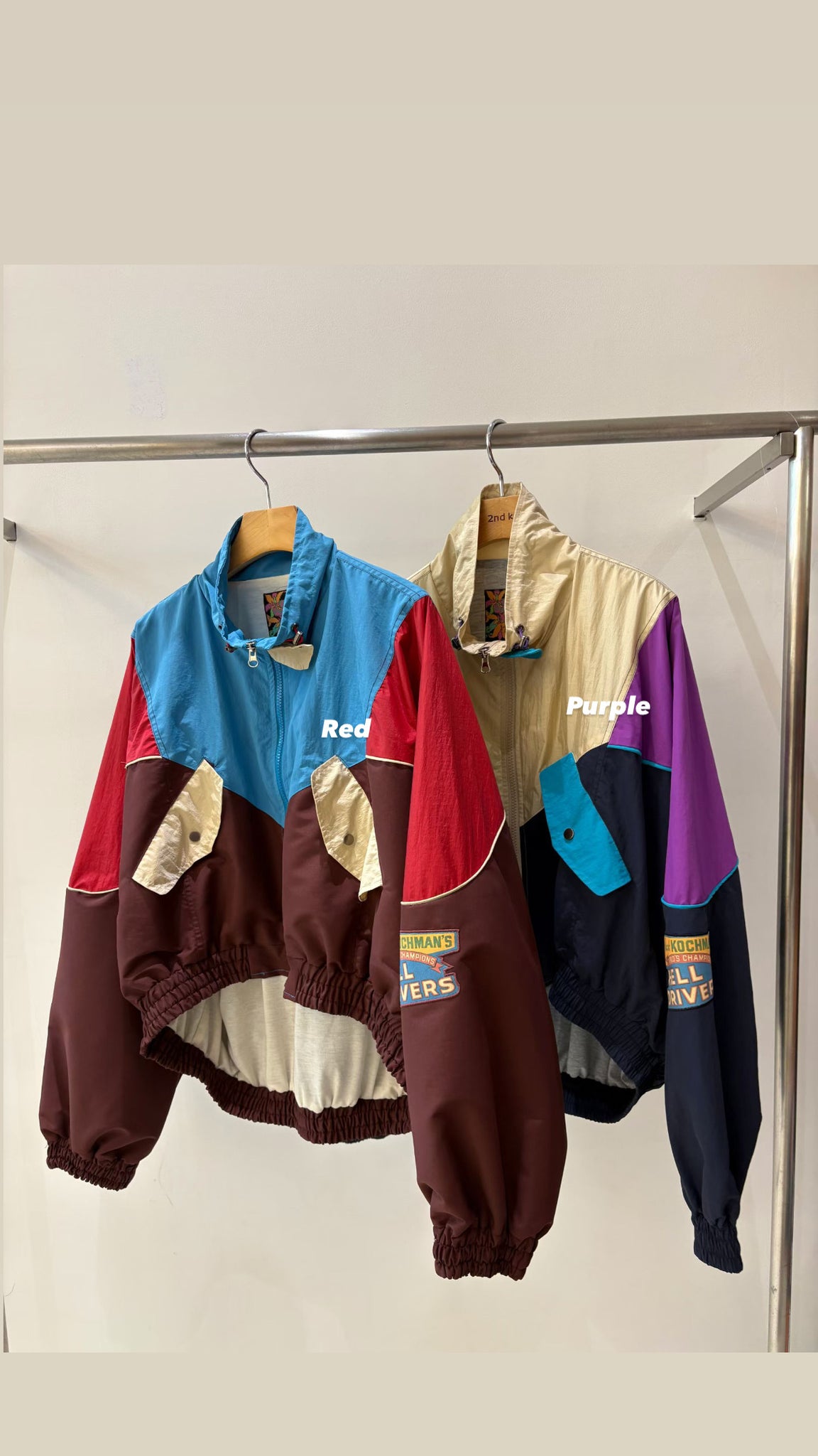 Mixed Colour Cool Parka Jacket