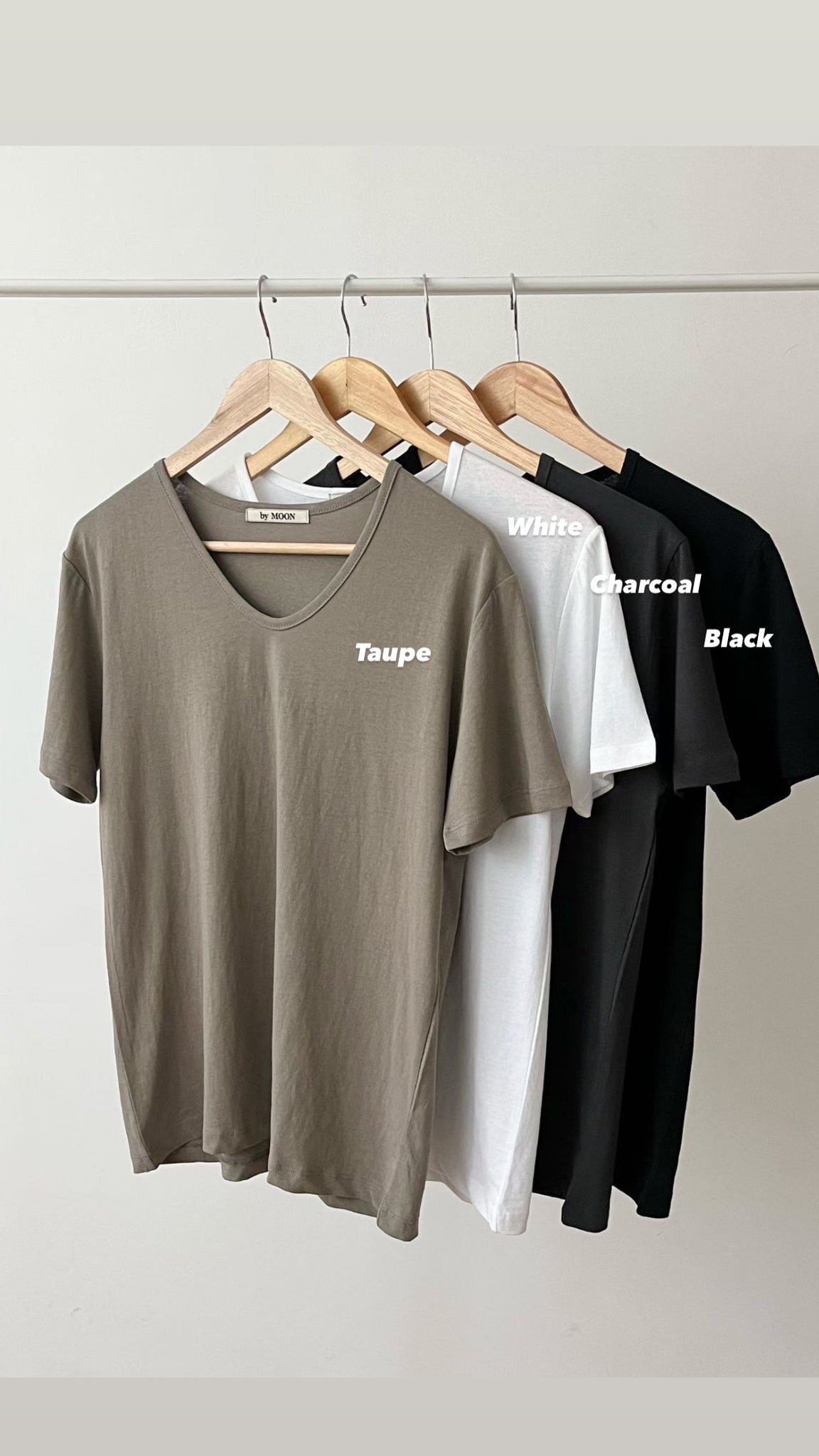 Oversize Low U Cotton Tee (加購$178）