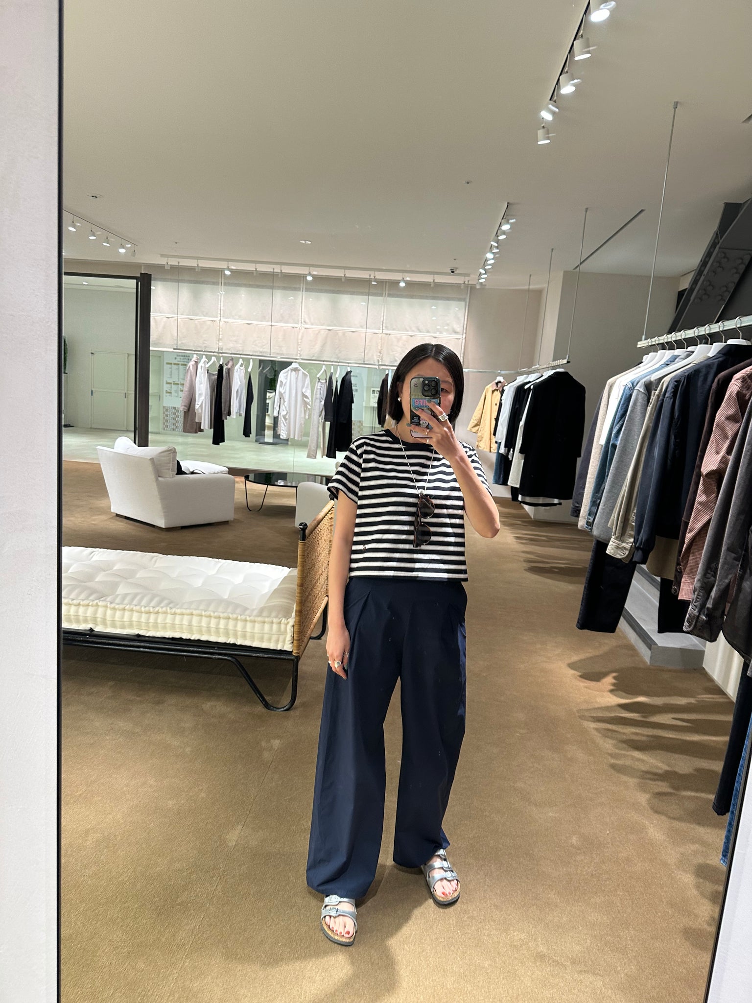 LYSM Cropped Stripe Tee (31Jul-2Aug 超抵價$268, 之後批發價$298)