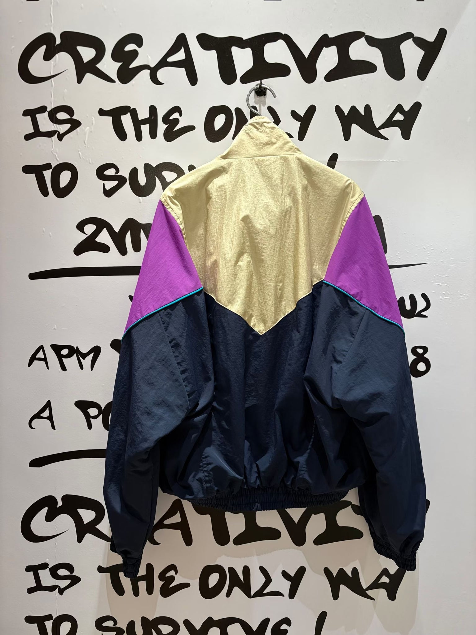 Mixed Colour Cool Parka Jacket