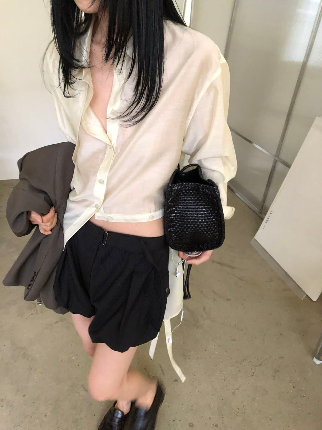 Stripe Puff Shorts (30Apr-2May $498, 之後批發價$568）