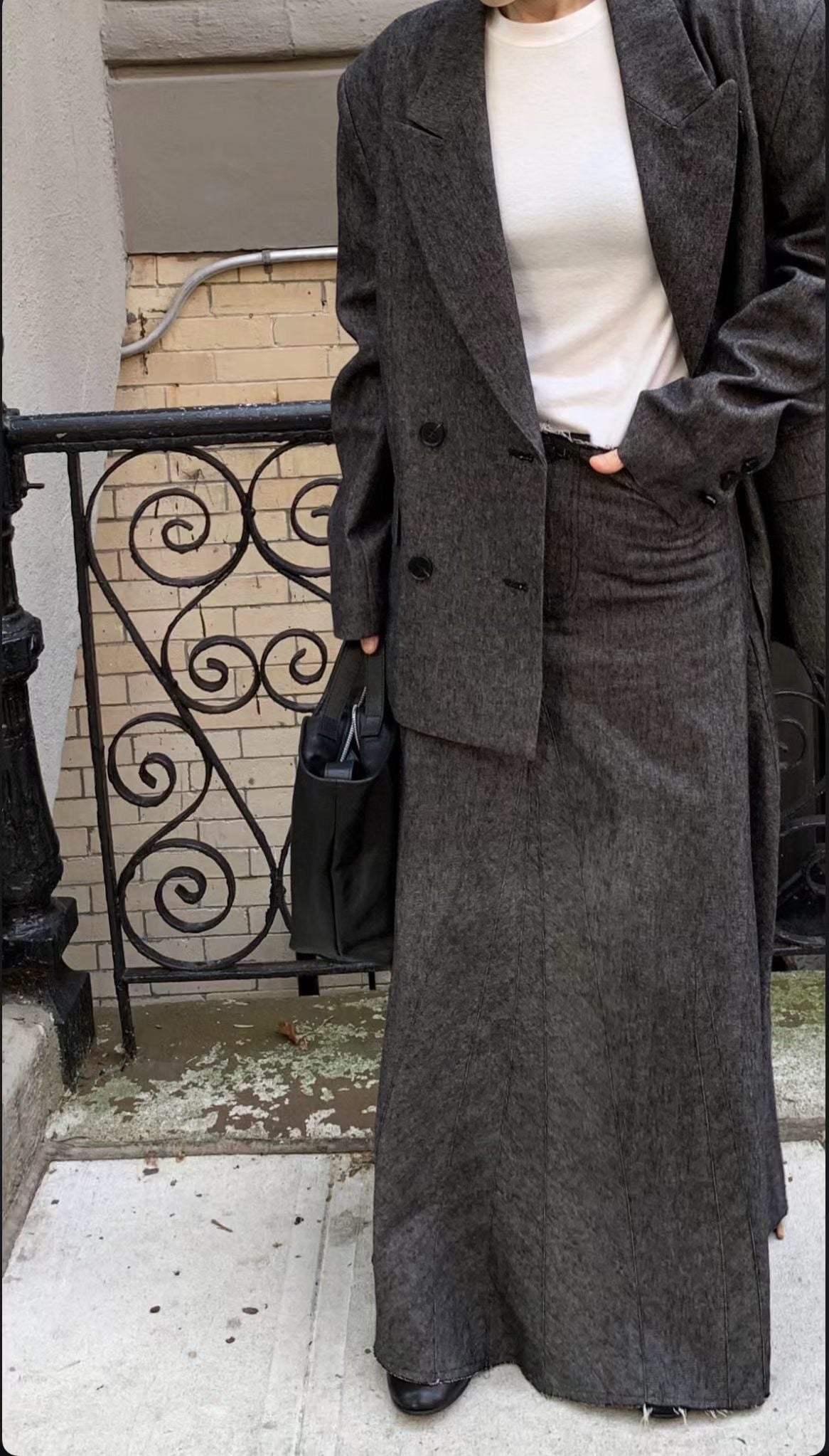 Raw Hem Long Skirt (2-4Sep 超抵價$498, 之後批發價$598)