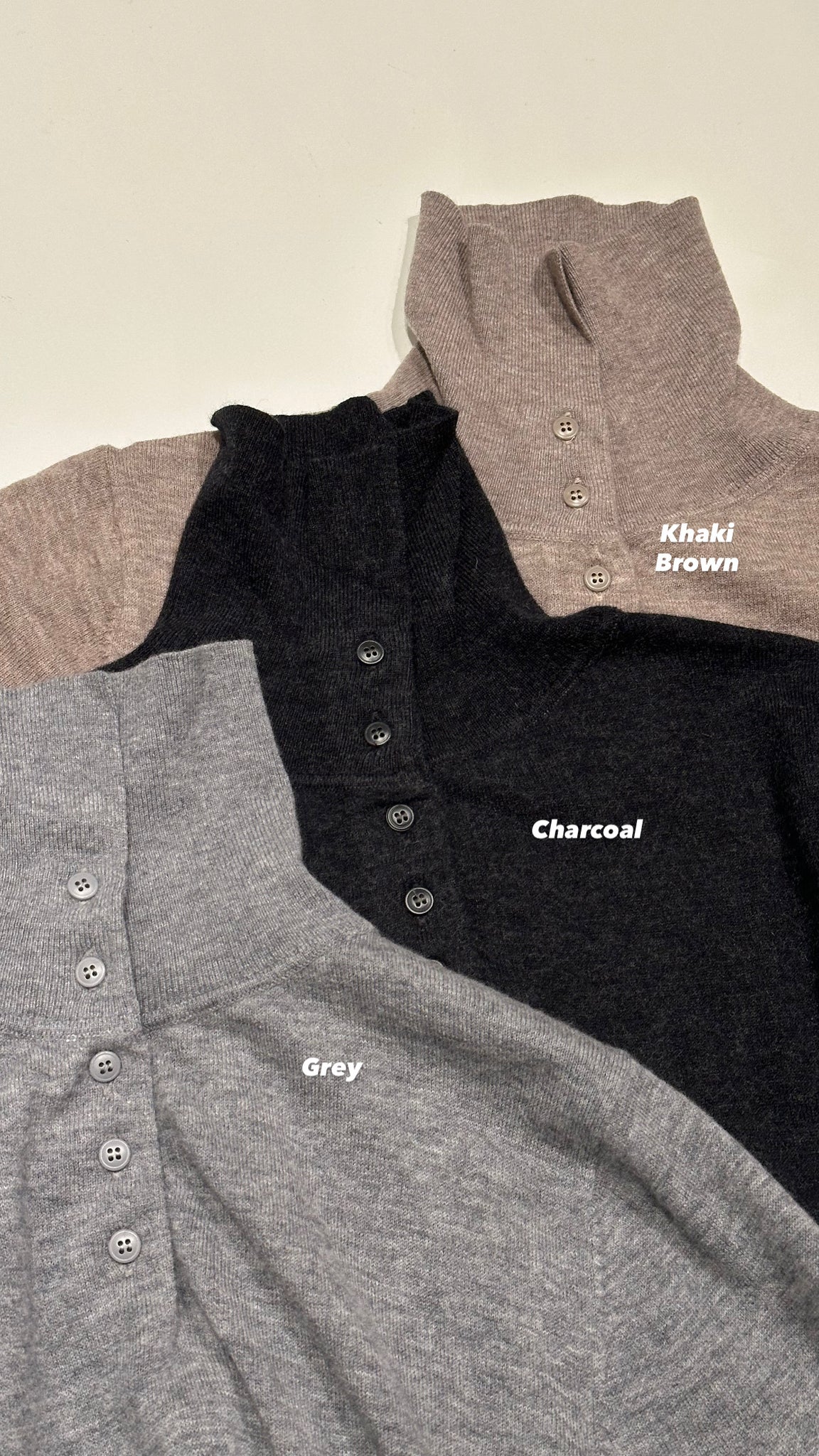 Must Have Daily Button Polo Knit Top (29-31Oct超抵價$368, 之後批發價$398)