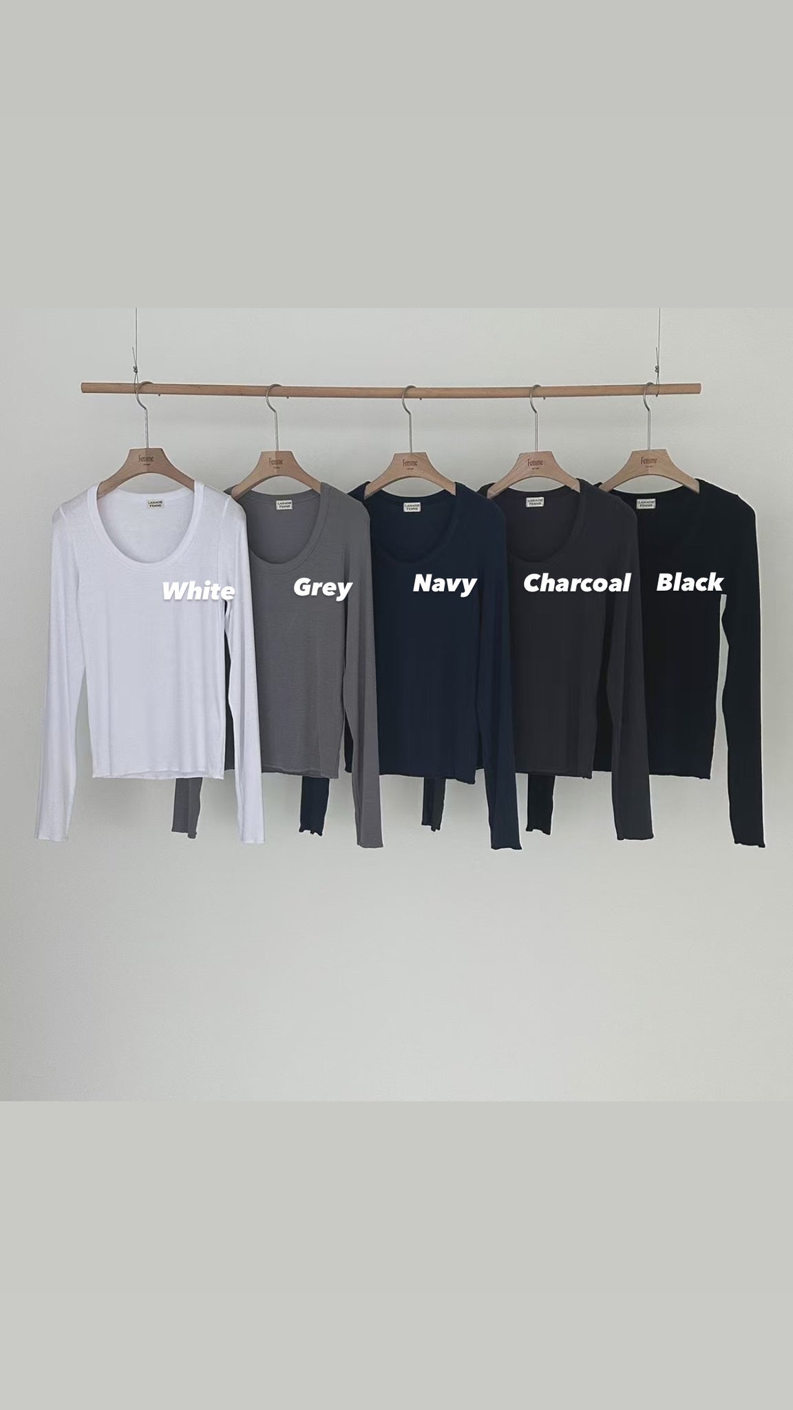 Must Have Low U Collar Tee