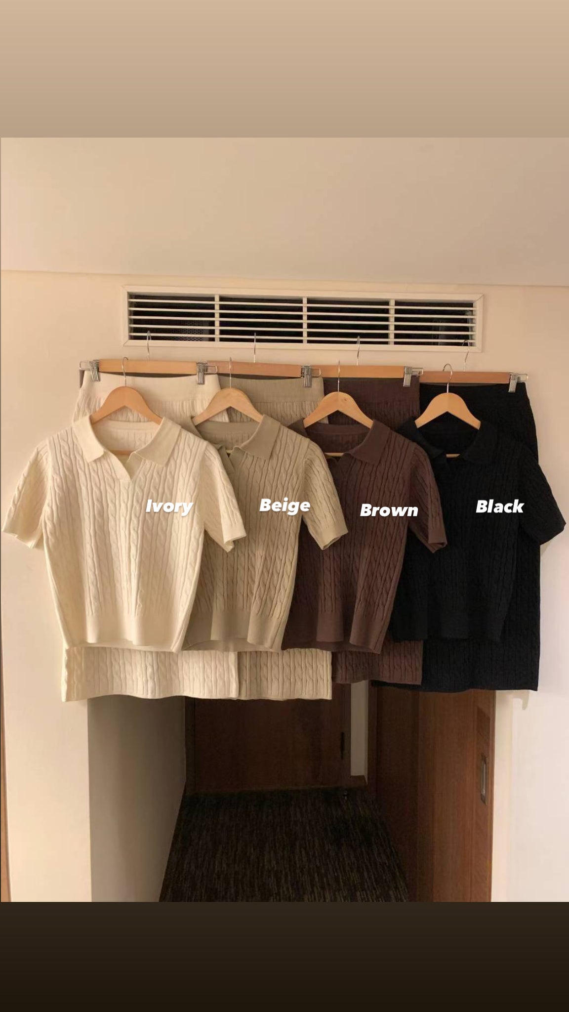 Must Buy Cable Knit Set