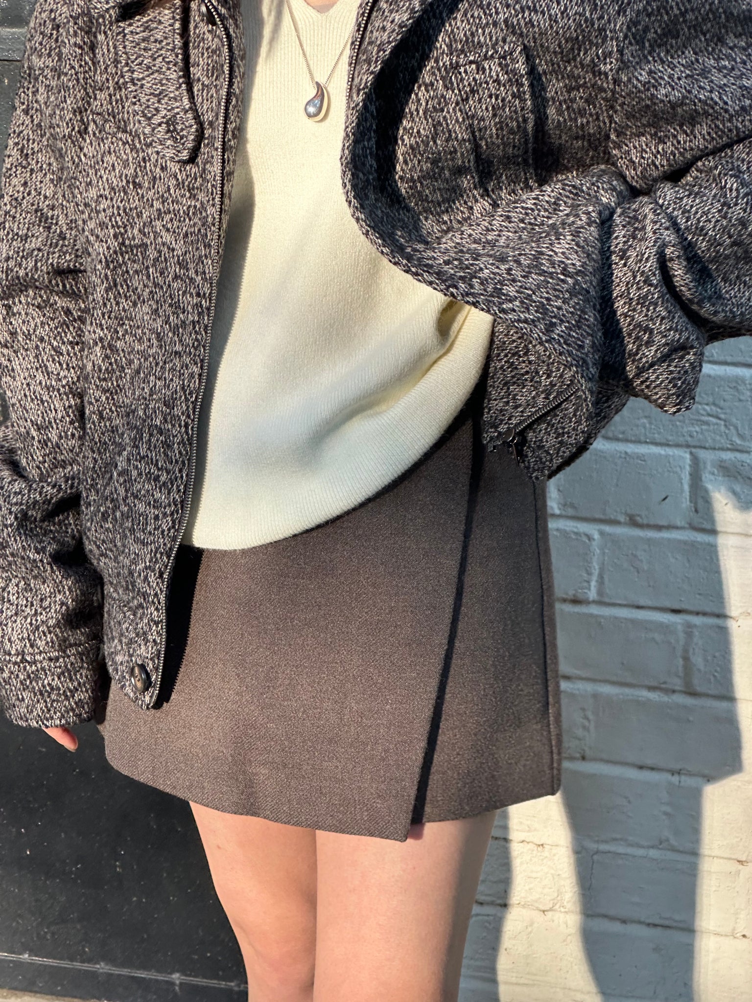 Boylish Marble Grey Wool Coat (15-18Jan $698, 之後批發價$798）