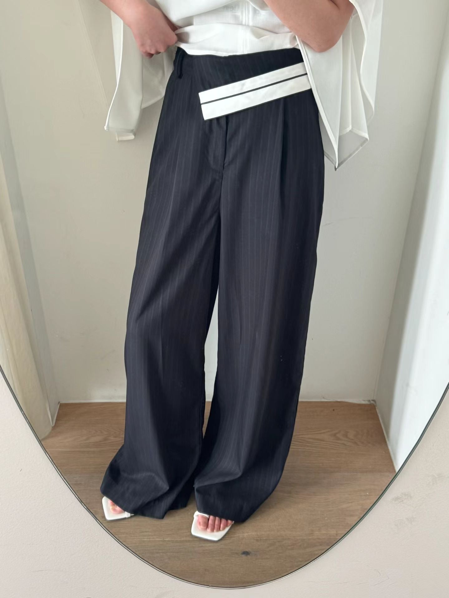 Fold Waist Tailor Pants  (24-27Jun 超抵價$598, 之後批發價$668)
