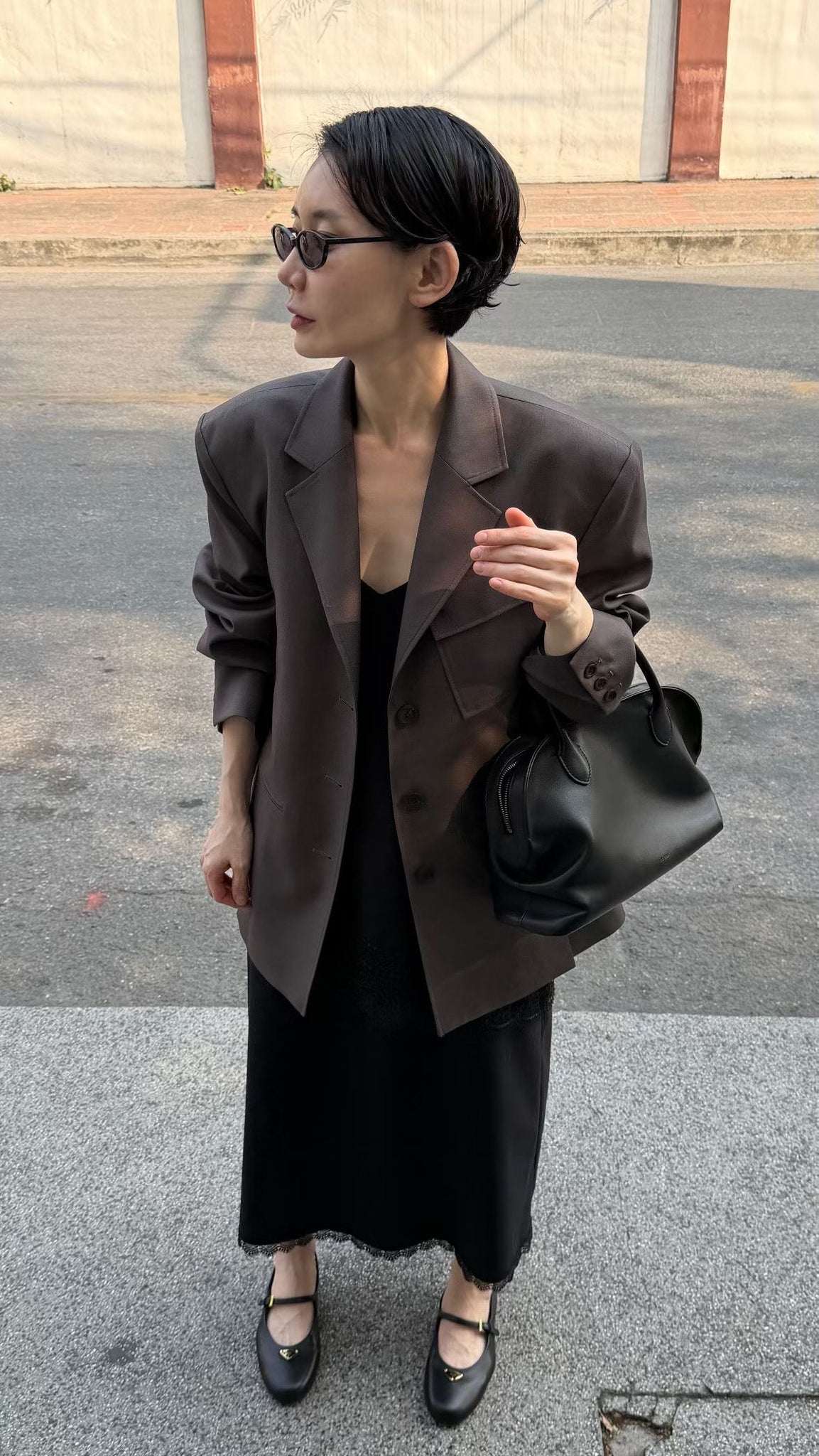 Premium Asymmetric Pocket Blazer