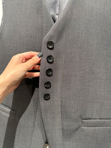 Quality Button Tailor Vest