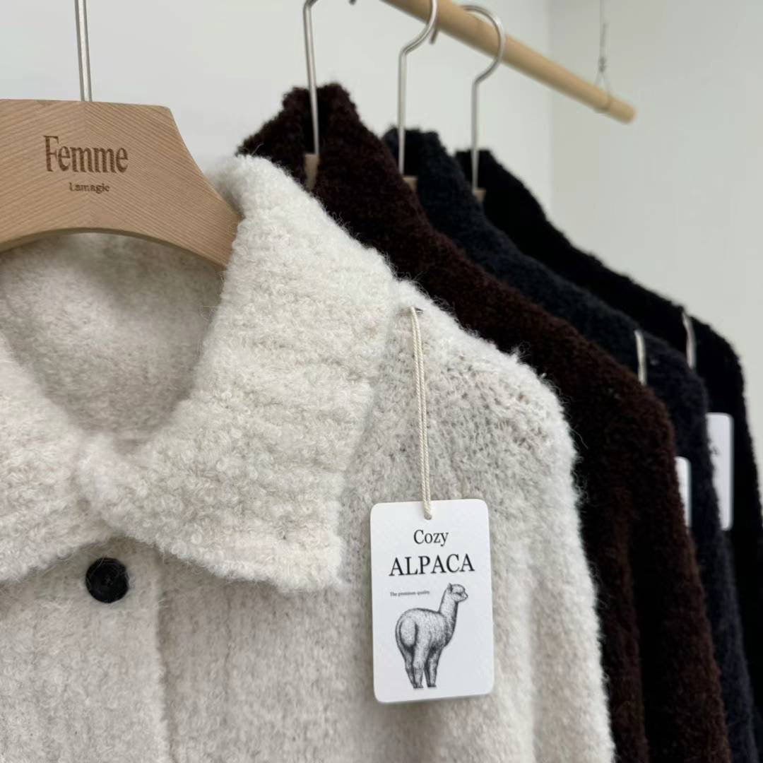 Super Soft Alpaca Jacket