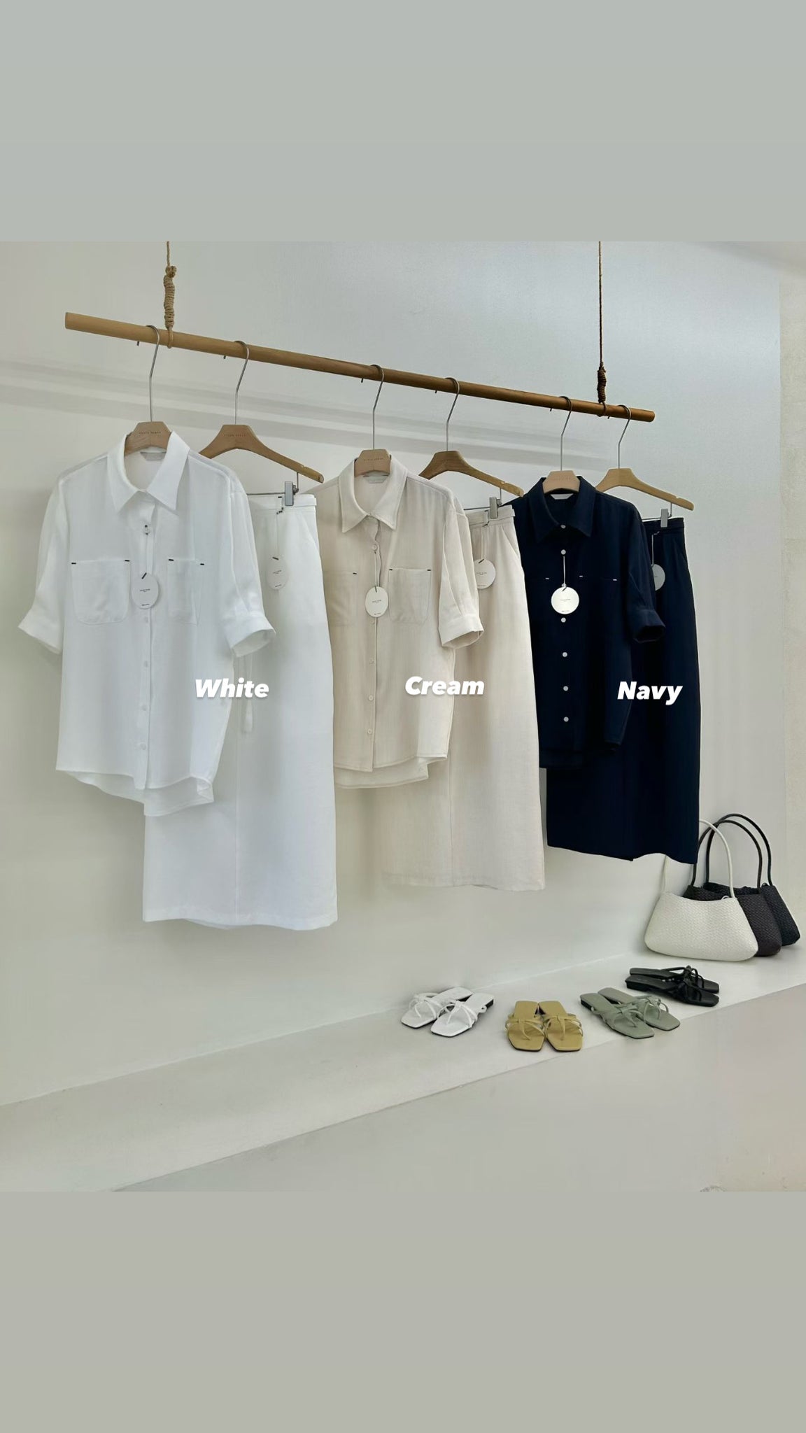 Quality Stitch Skirt Set (18-20Jun 超抵價$698, 之後批發價$788)