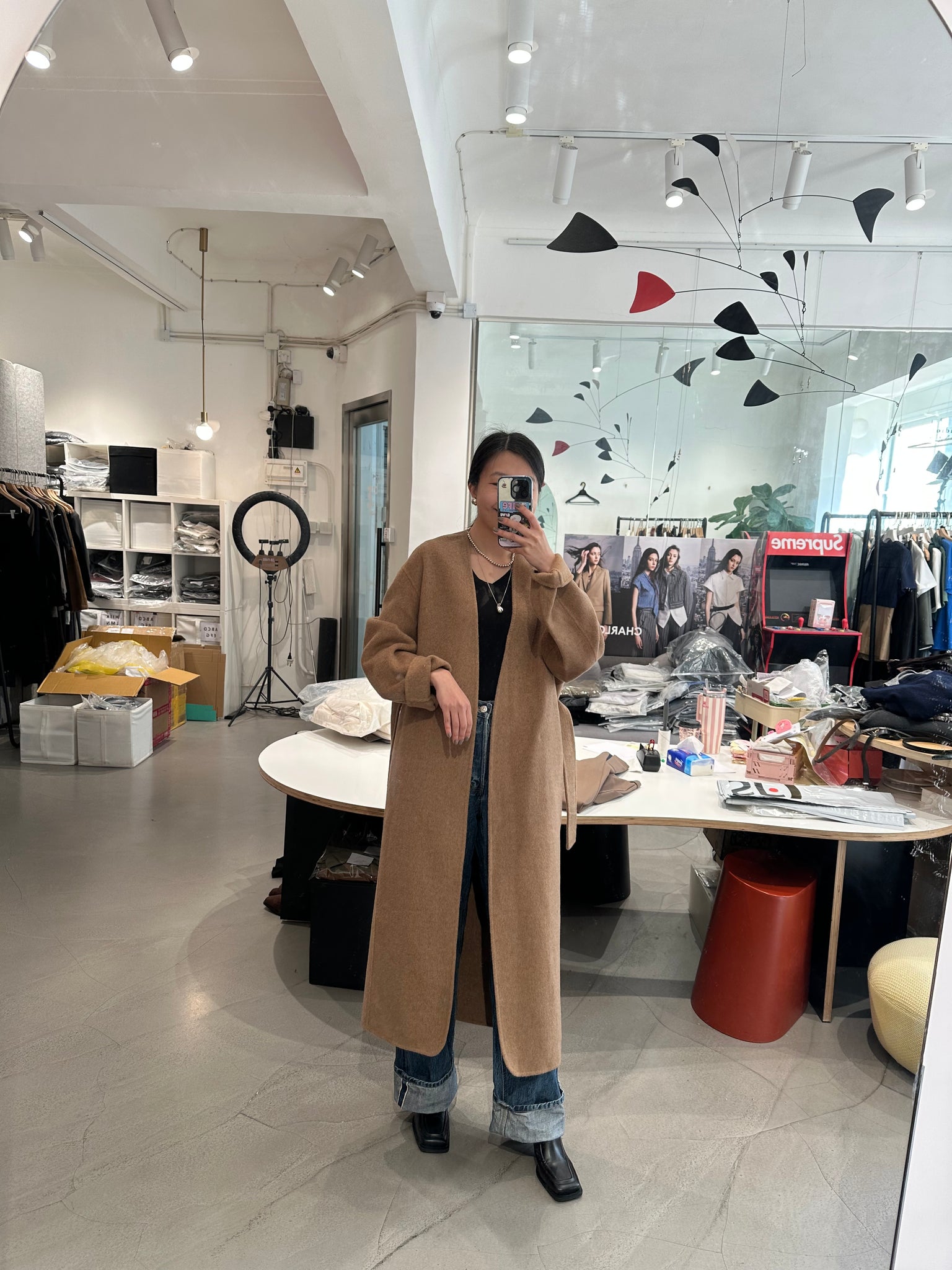 Timeless Handmade Wool Coat