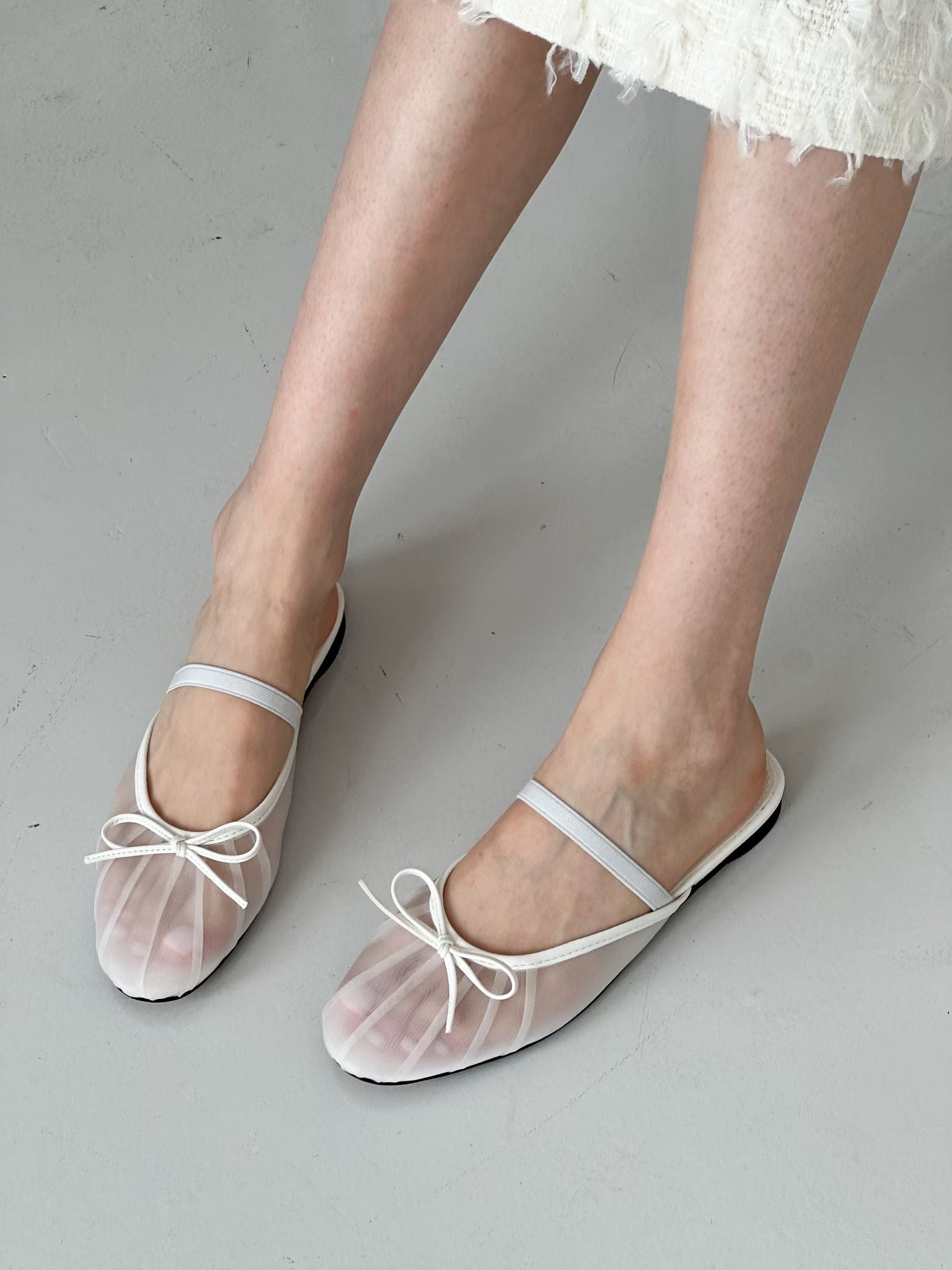 Mesh Ballerina Mules  (限時超抵快閃價$398至今晚23:59, 18-20Jun 超抵價$428, 之後批發價$468)