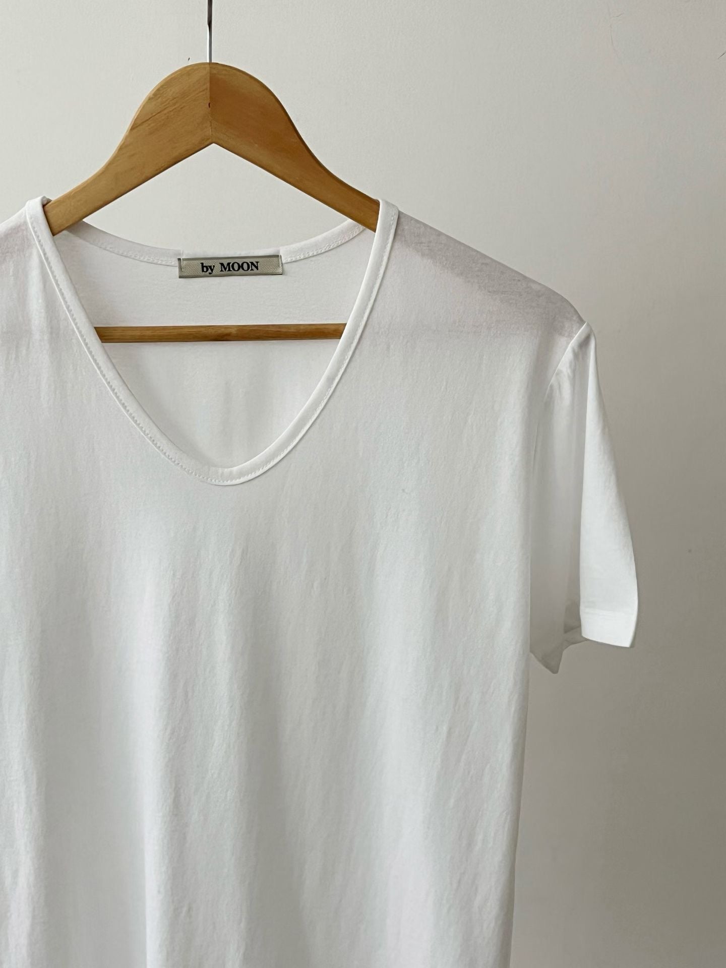 Oversize Low U Cotton Tee (加購$178）