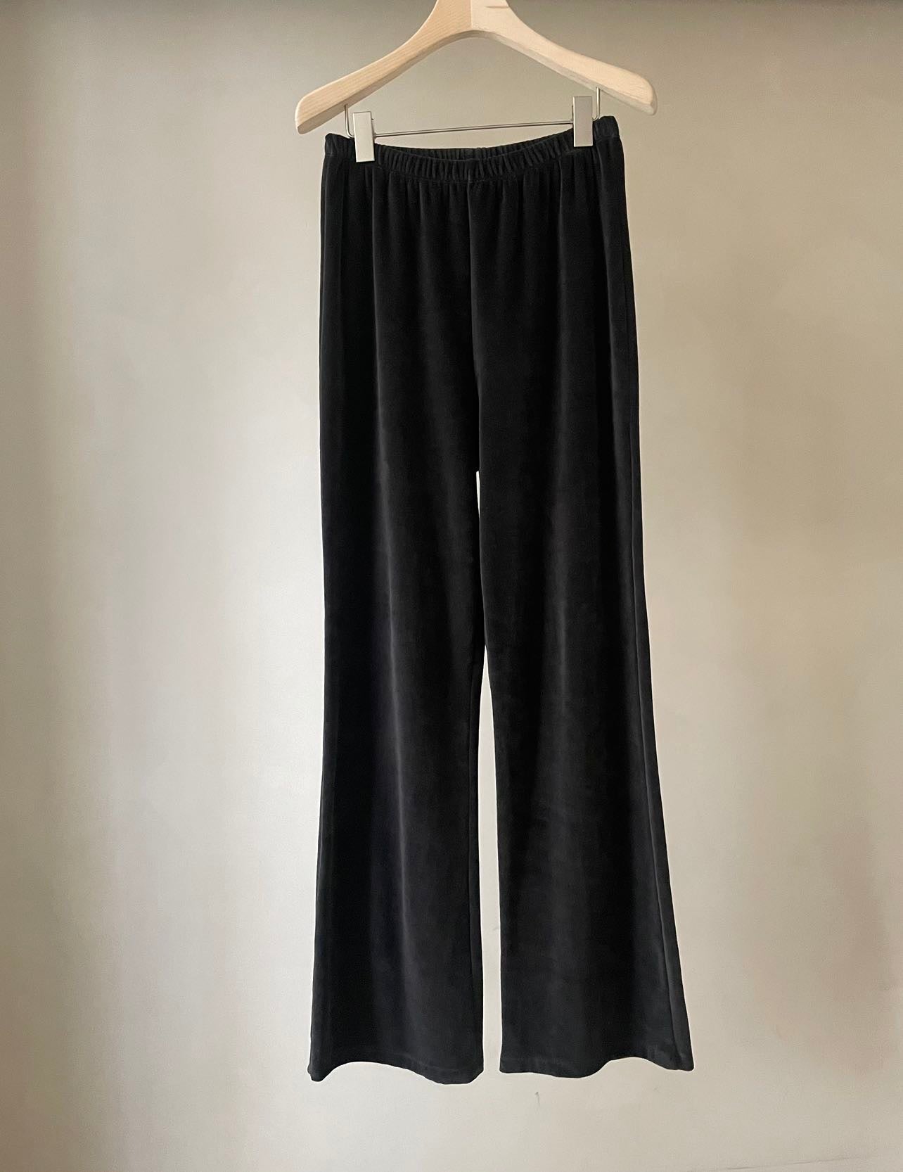 Slim Velvet Pants