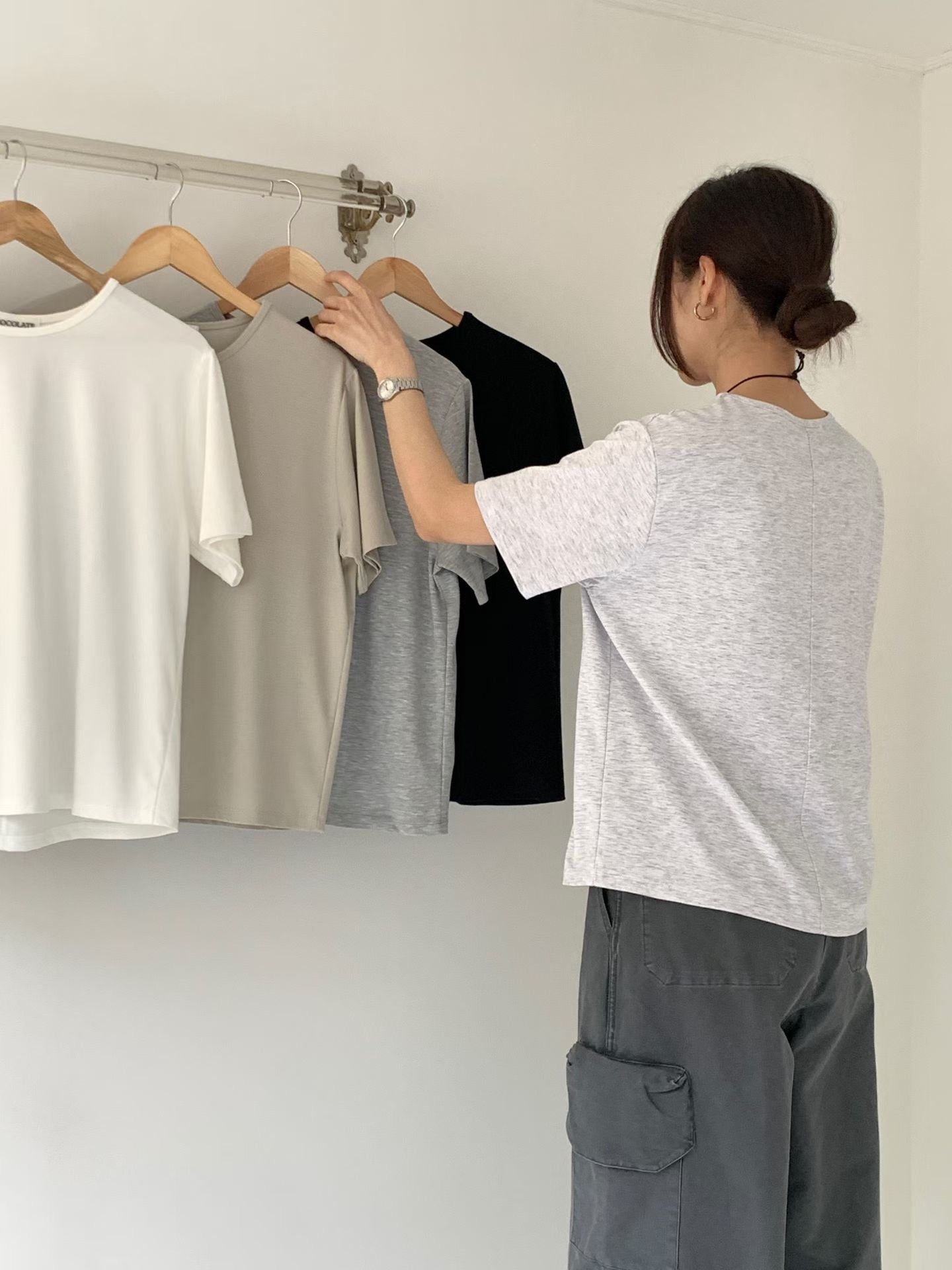 Back Seam Oversize Tee (加購$178)