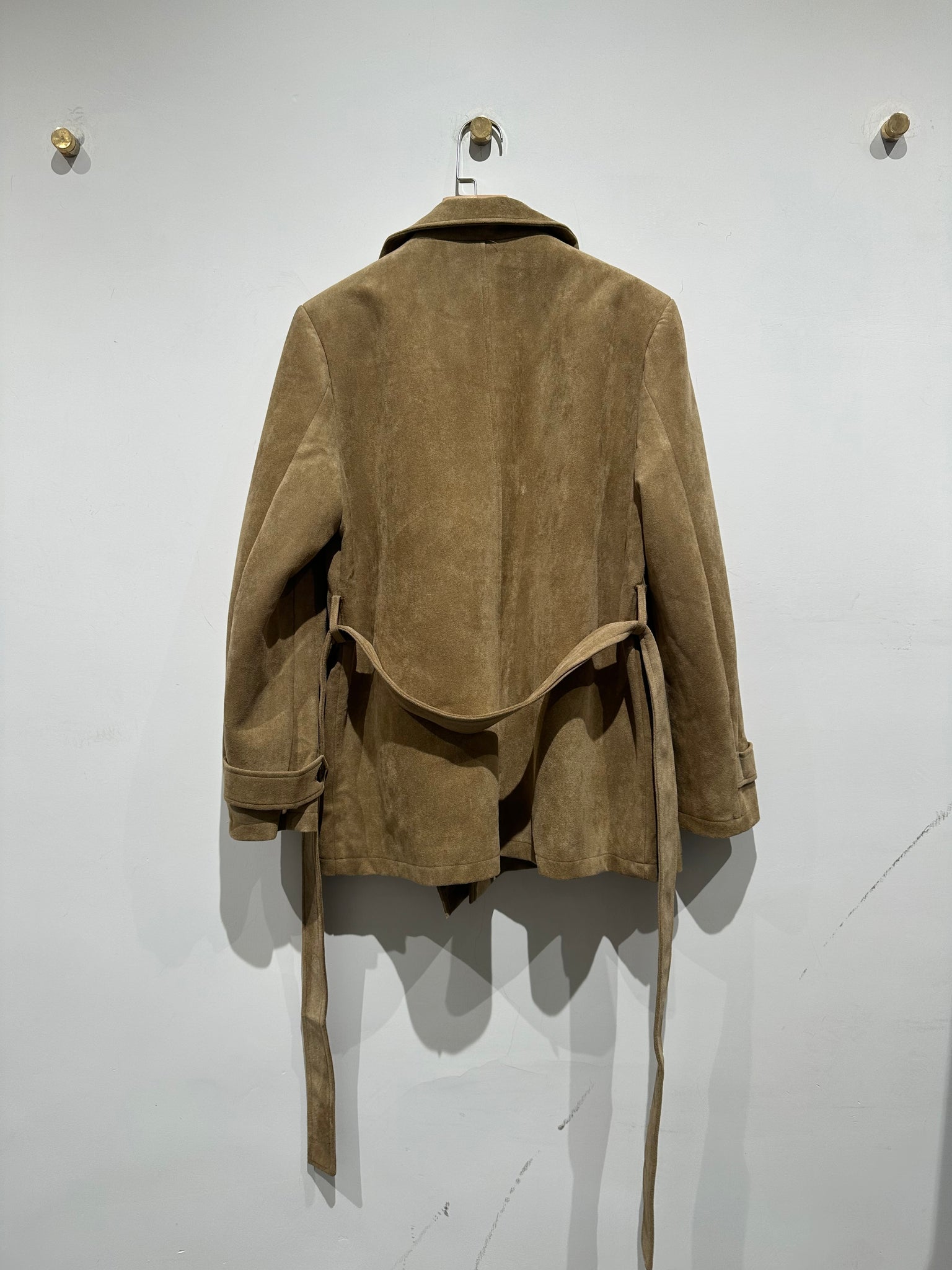 Cool Suede Trench Coat  (16-17Oct超抵價$548, 之後批發價$598)