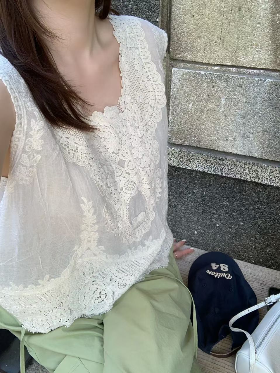 Casual Lace Vest (18-20Jun 超抵價$268, 之後批發價$298)