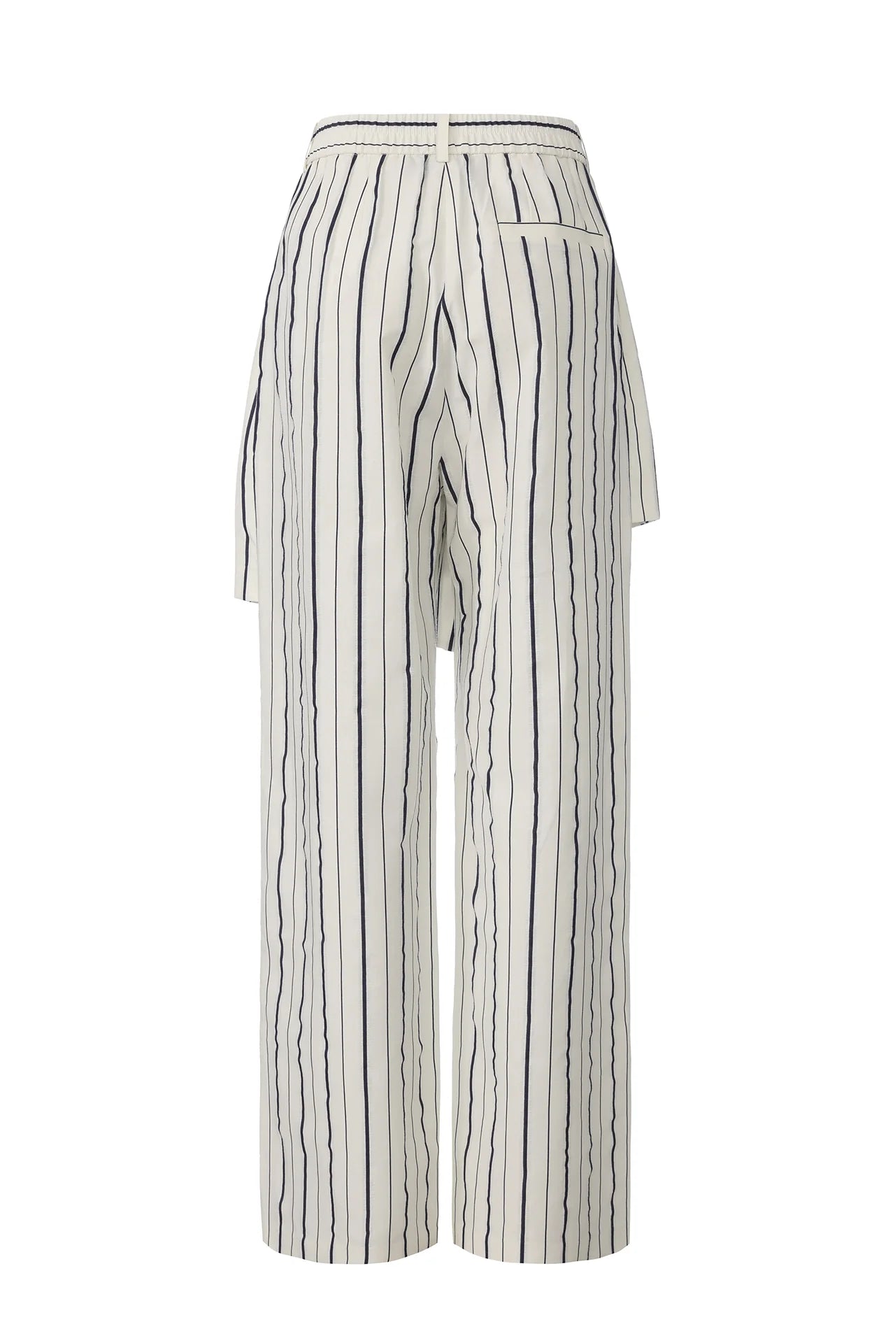 Layers Drapy Trousers Stripe