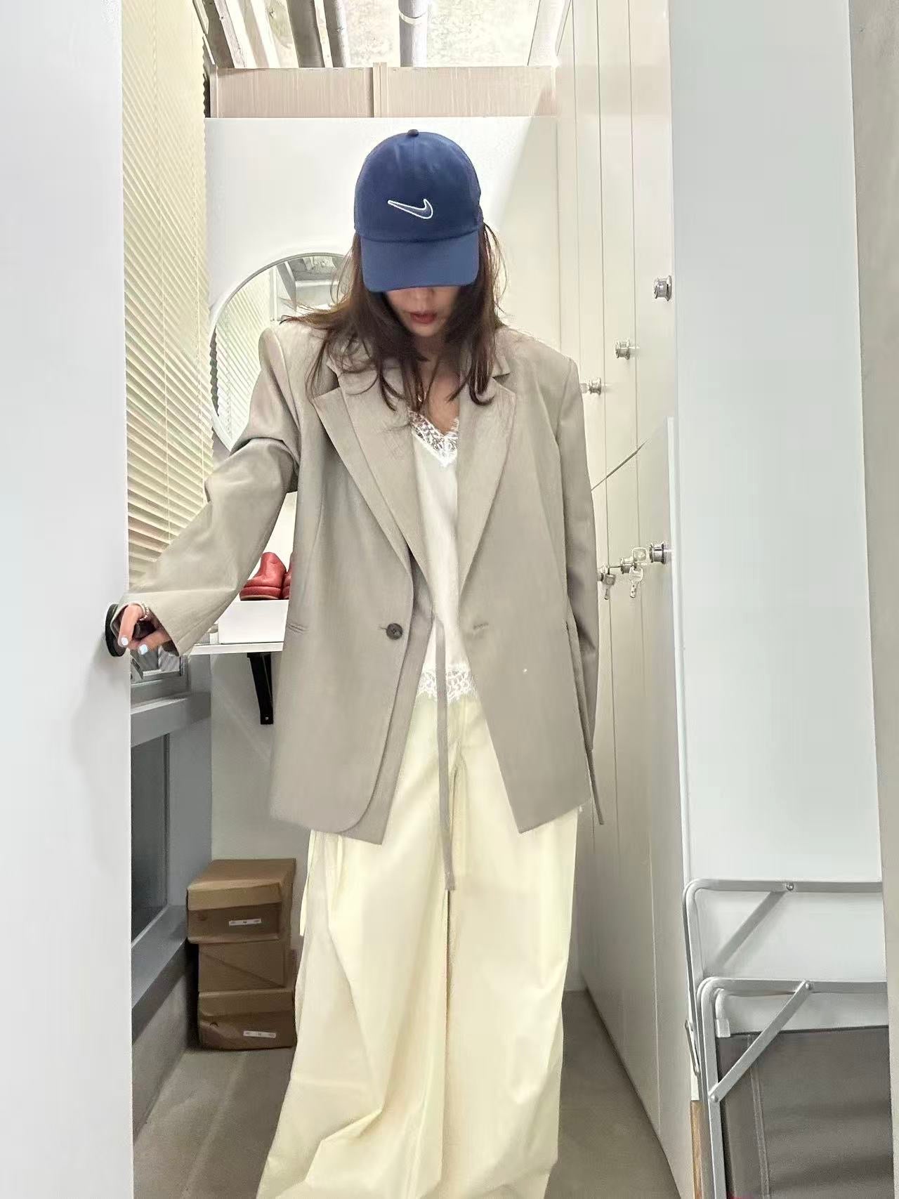 AHM Double Collar Blazer