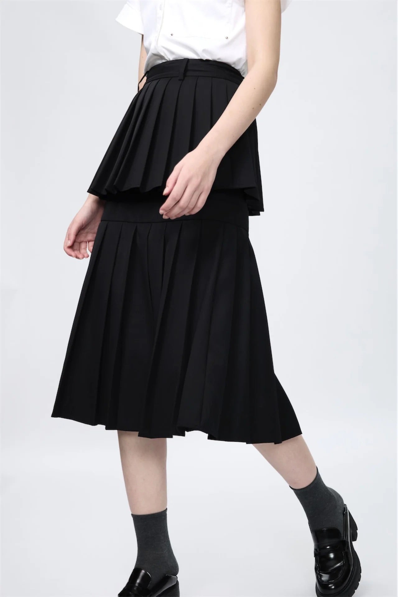 Layers Evening Pleating Skirt