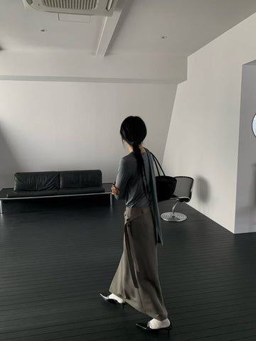 Stylish Button Skirt