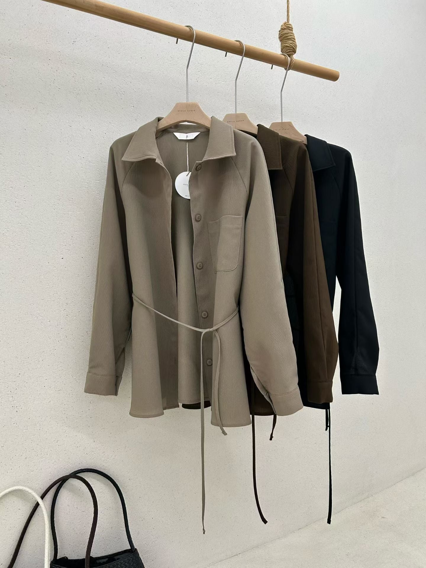 Textured Shirt Jacket