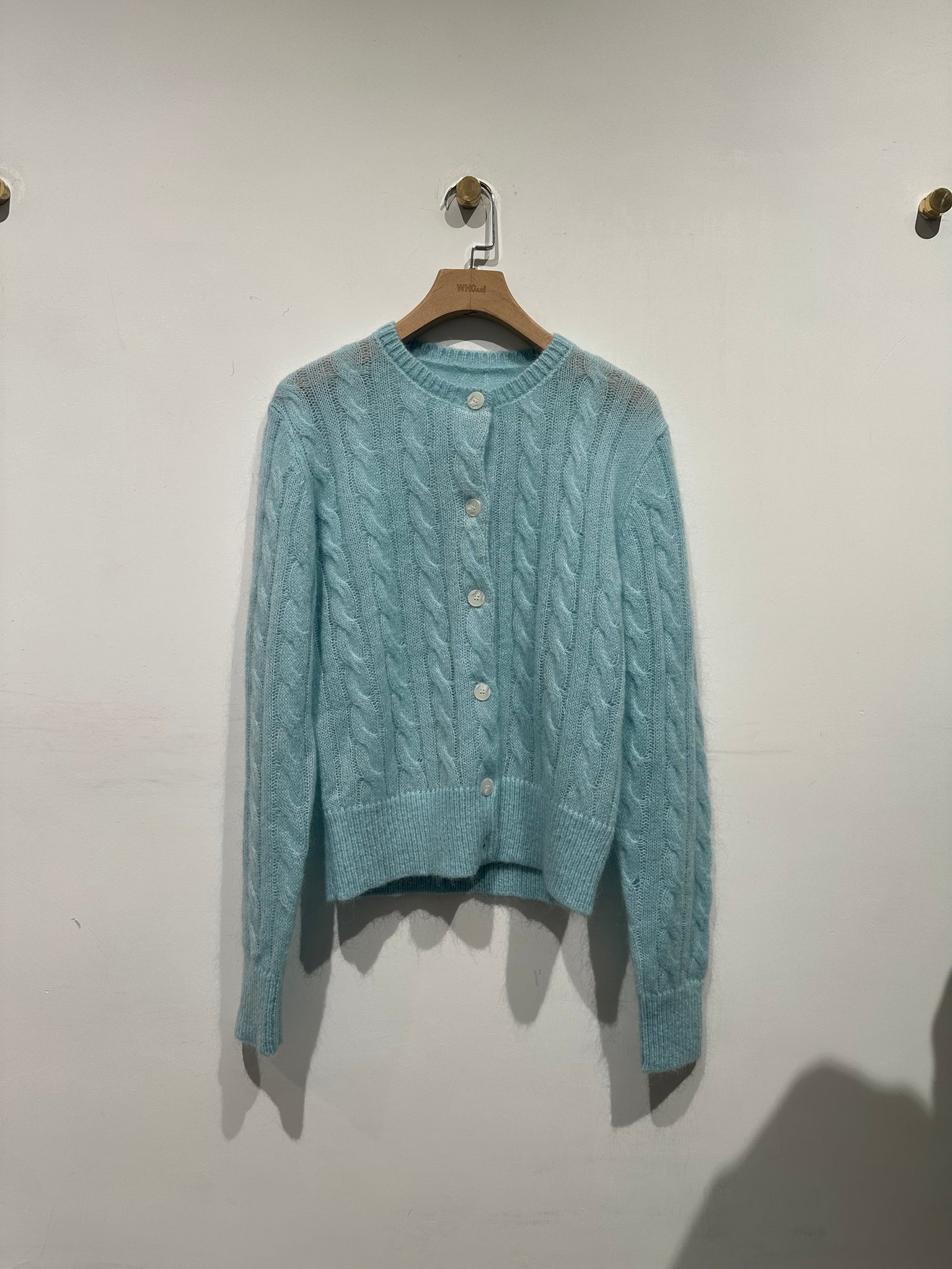 Fluffy Spring Cable Knit Cardigan (15-18Jan $398, 之後批發價$468）