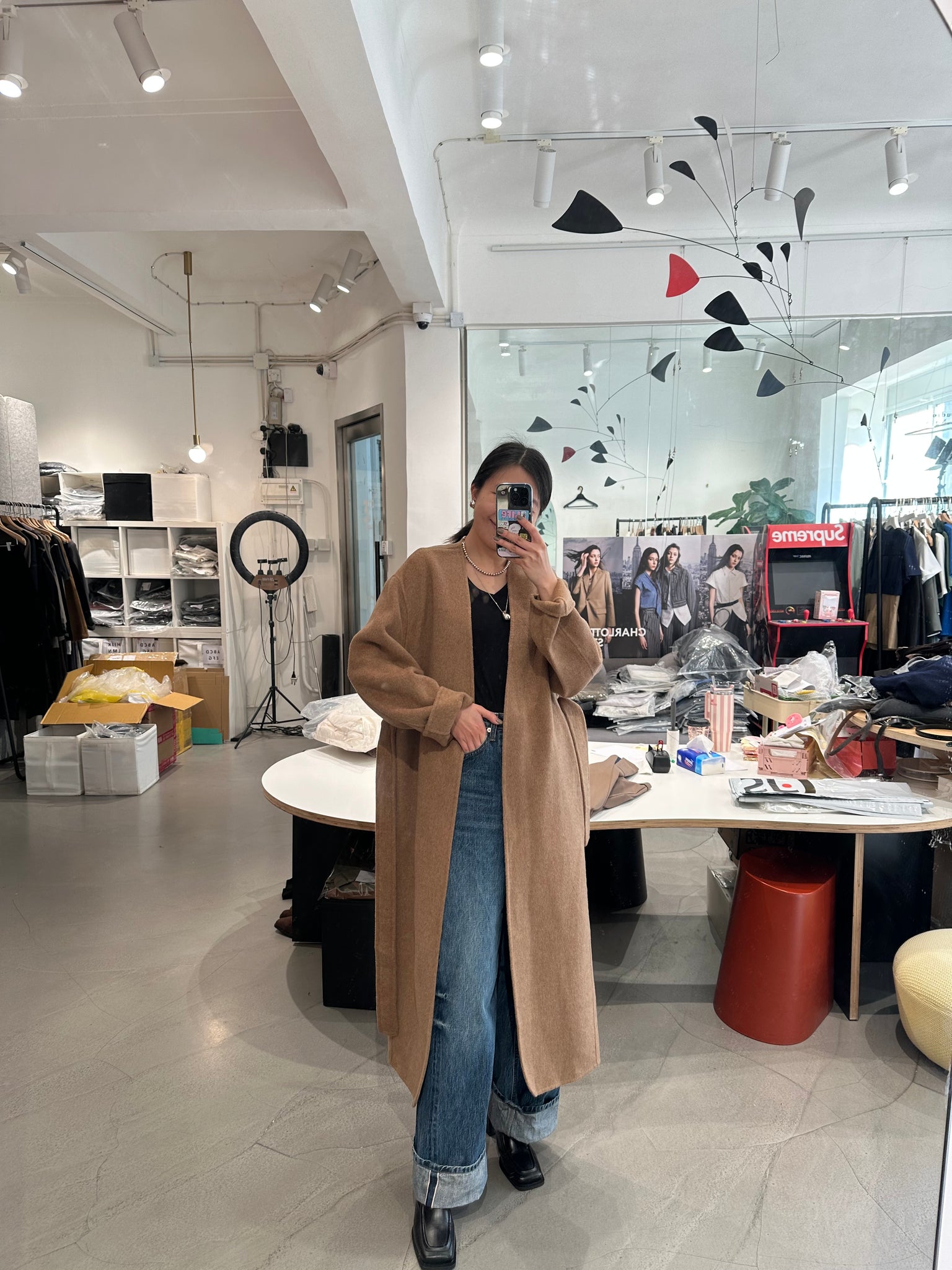 Timeless Handmade Wool Coat