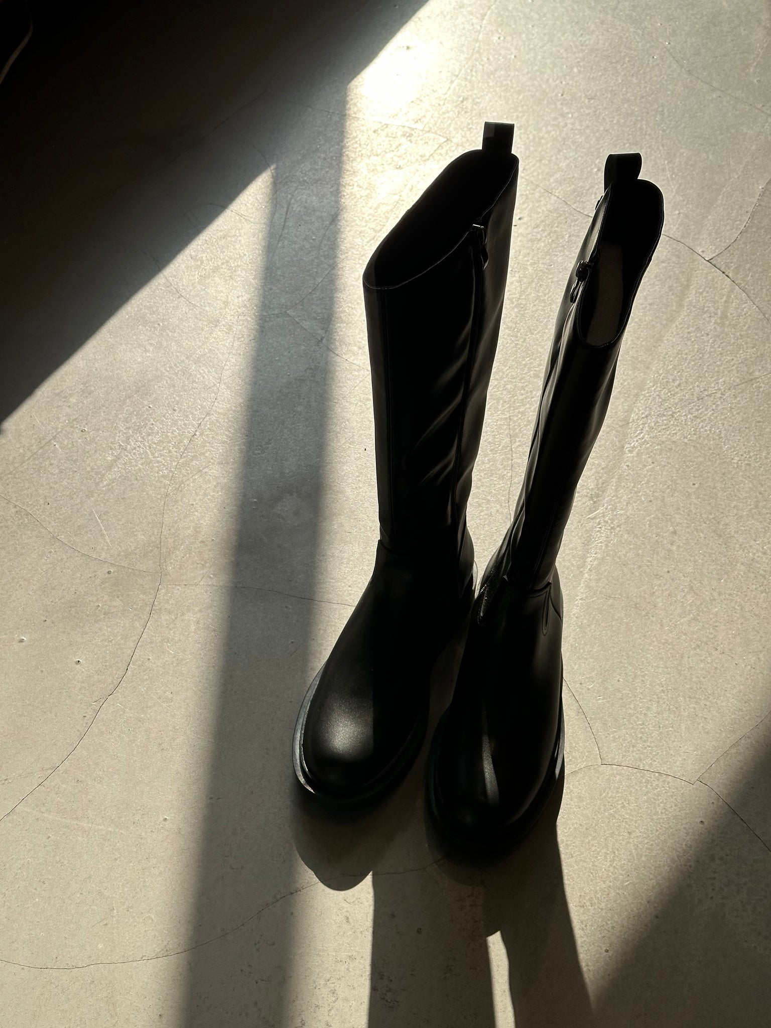 Comfy Daily Leather Long Boots (14-16Jan $568, 之後批發價$698）