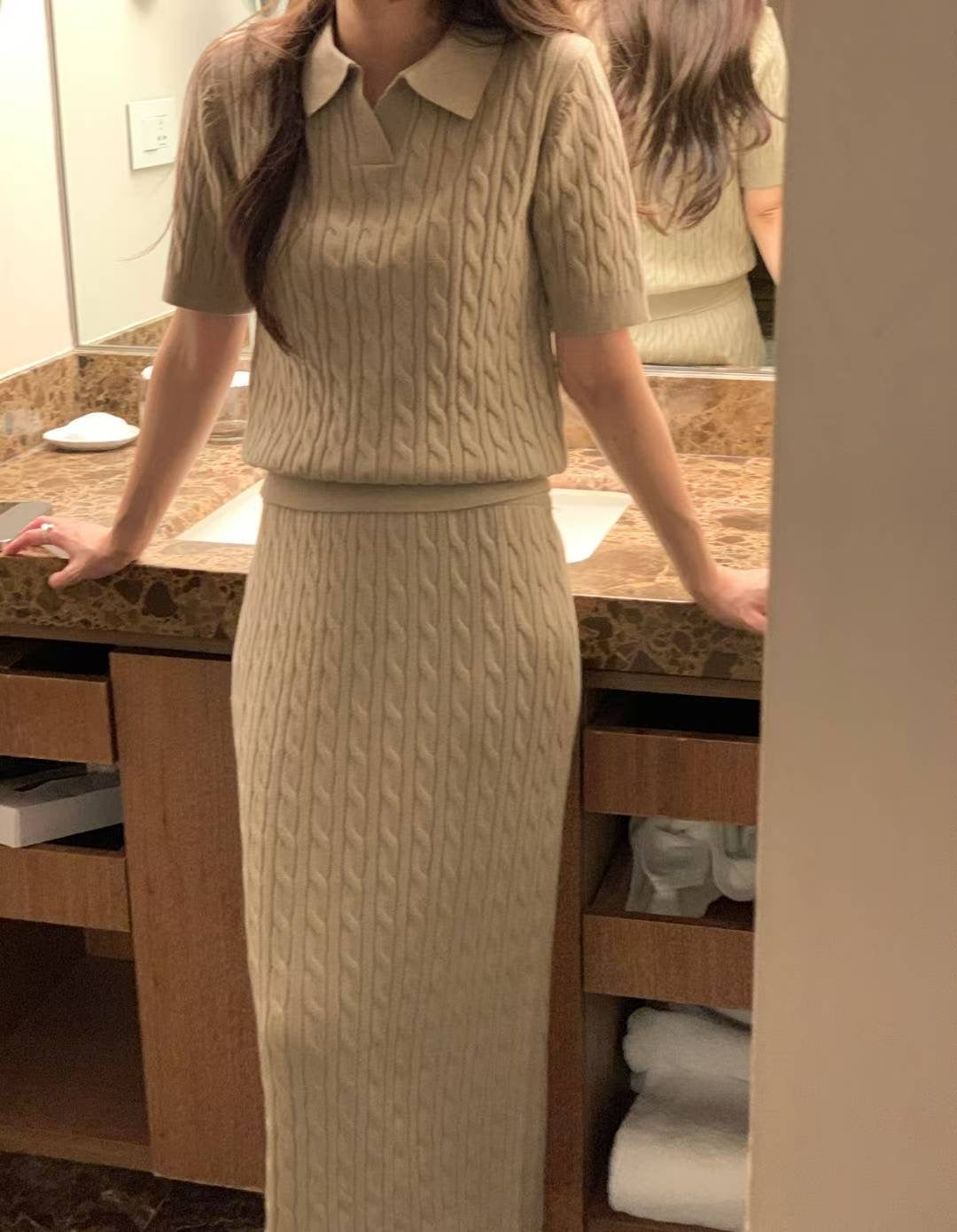 Must Buy Cable Knit Set