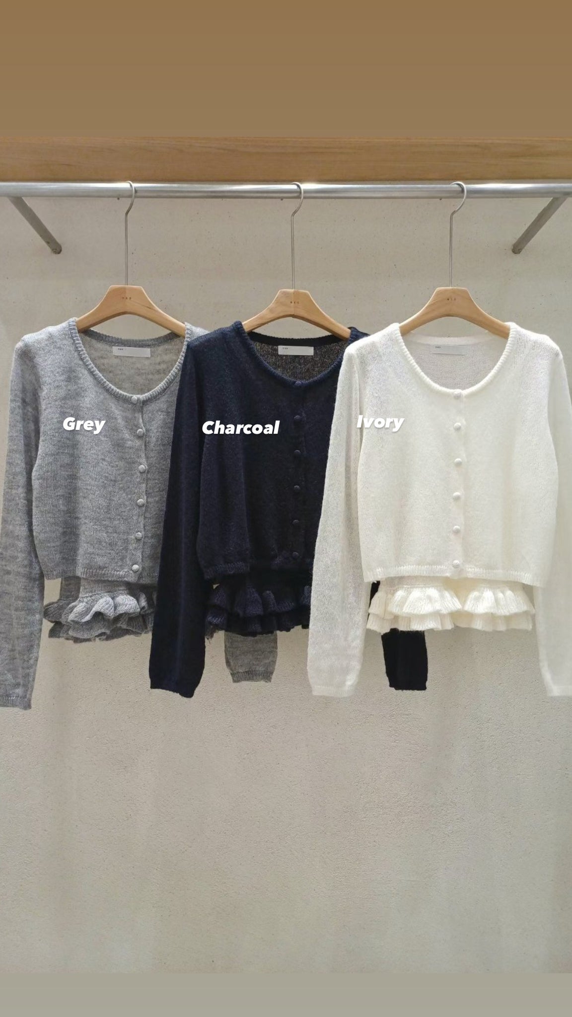 Ruffle Knit Set