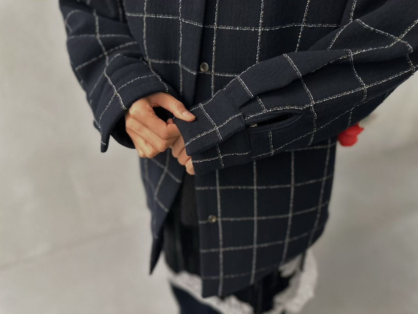 Double Side Cool Checker Jacket