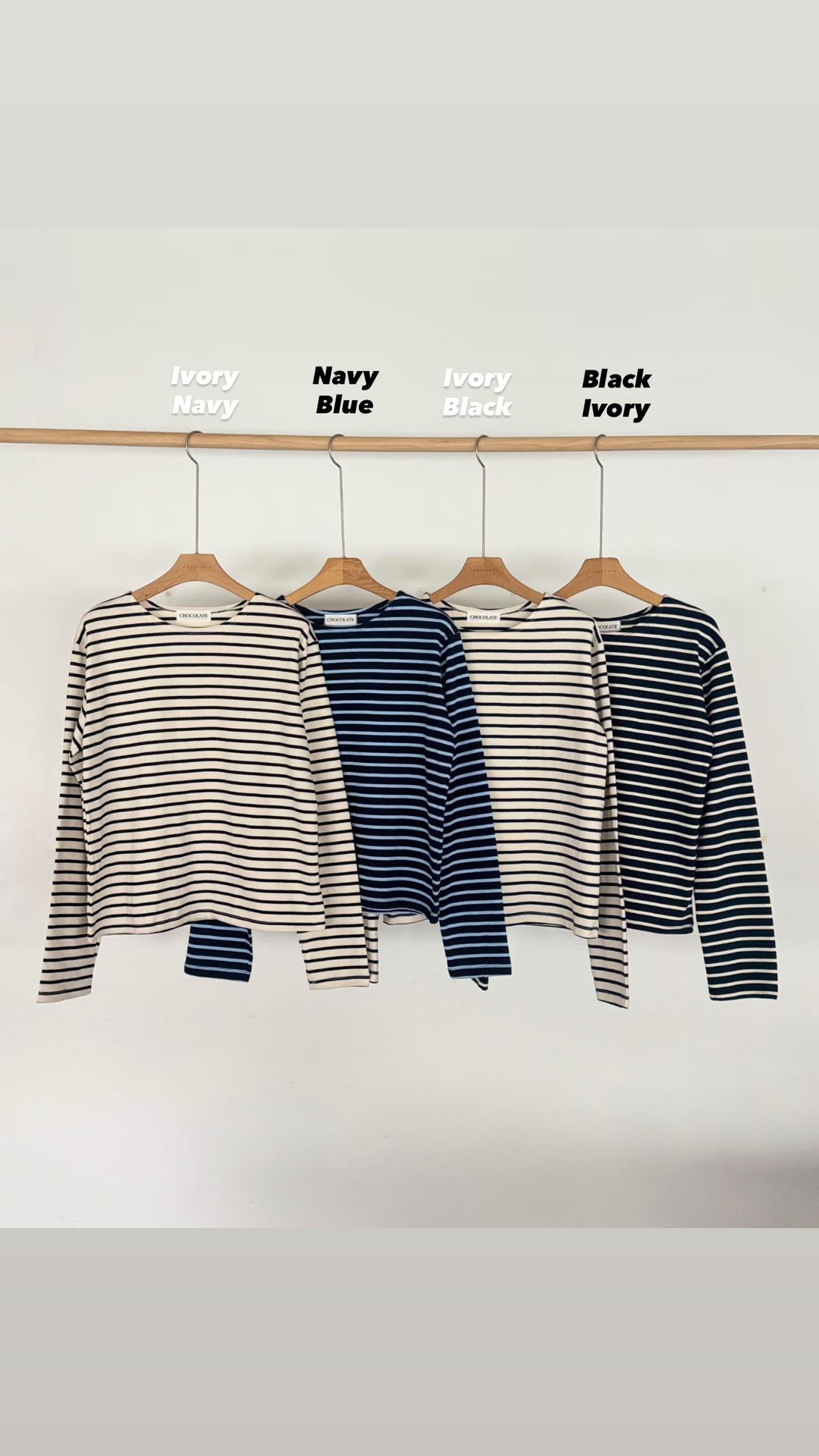 French Stripe Tee (加購$168)