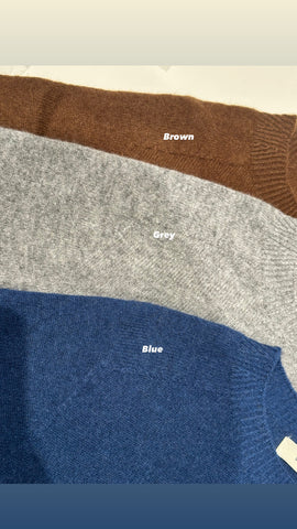 Wholegarment Cashmere Short Sleeve Knit Top