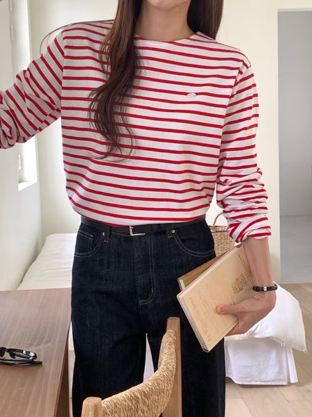 Essential French Stripe Tee  (加購$198)