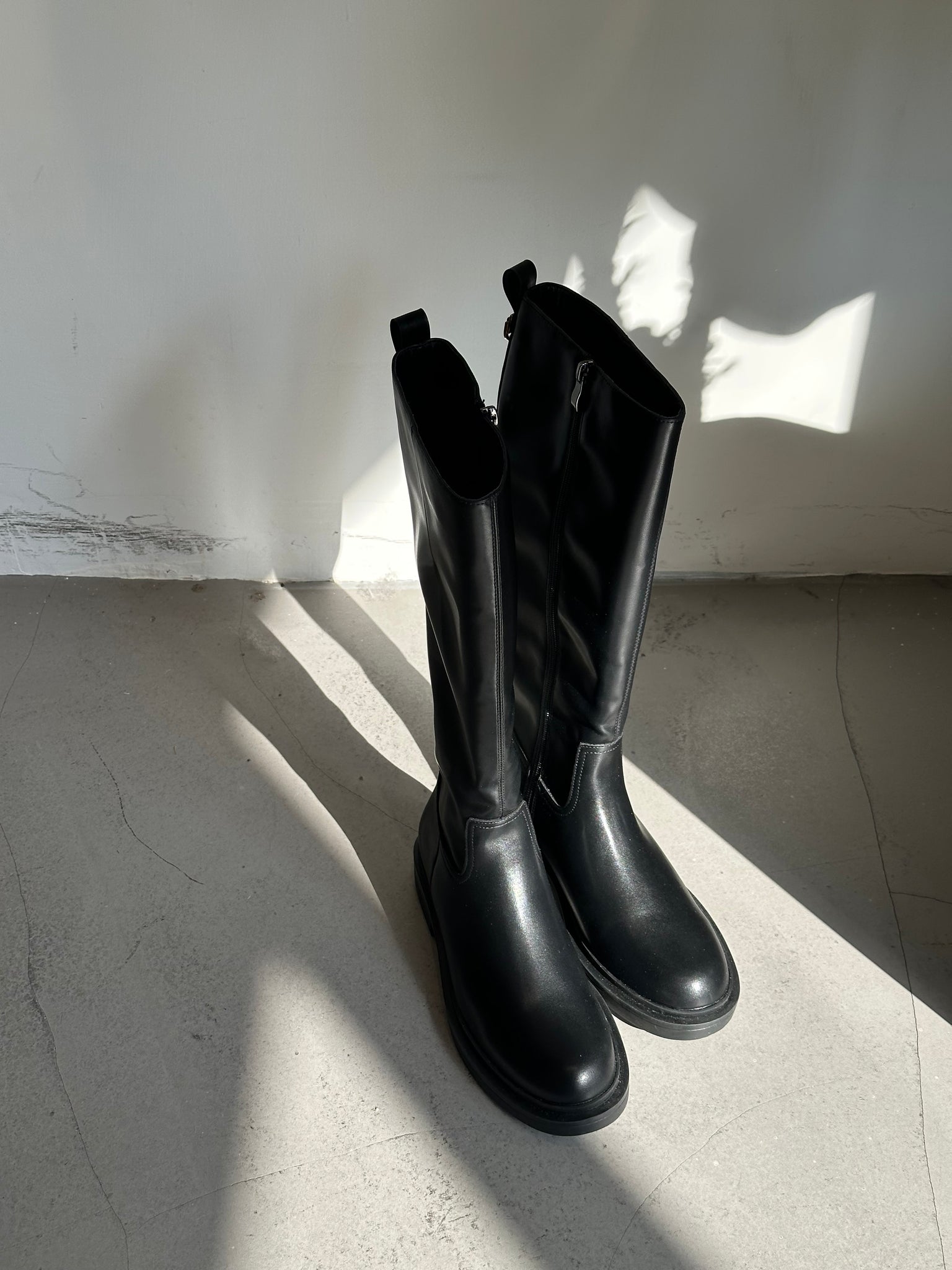 Comfy Daily Leather Long Boots (14-16Jan $568, 之後批發價$698）