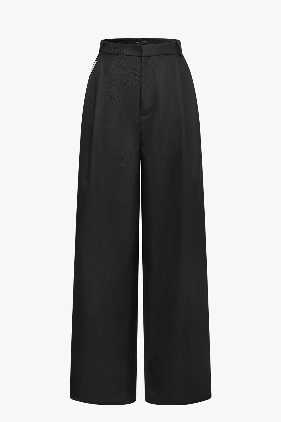 Timeless Pleated Wool Pants