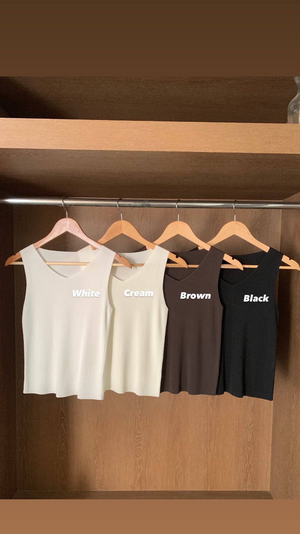 Daily Quality V Neck Vest (18-20Jul 超抵價$198, 之後批發價$228)