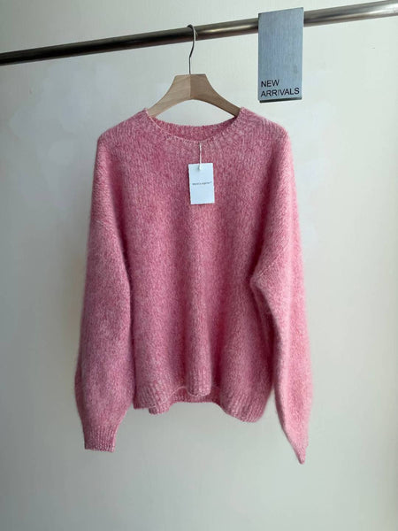 Quality Mixed Wool Knit Top
