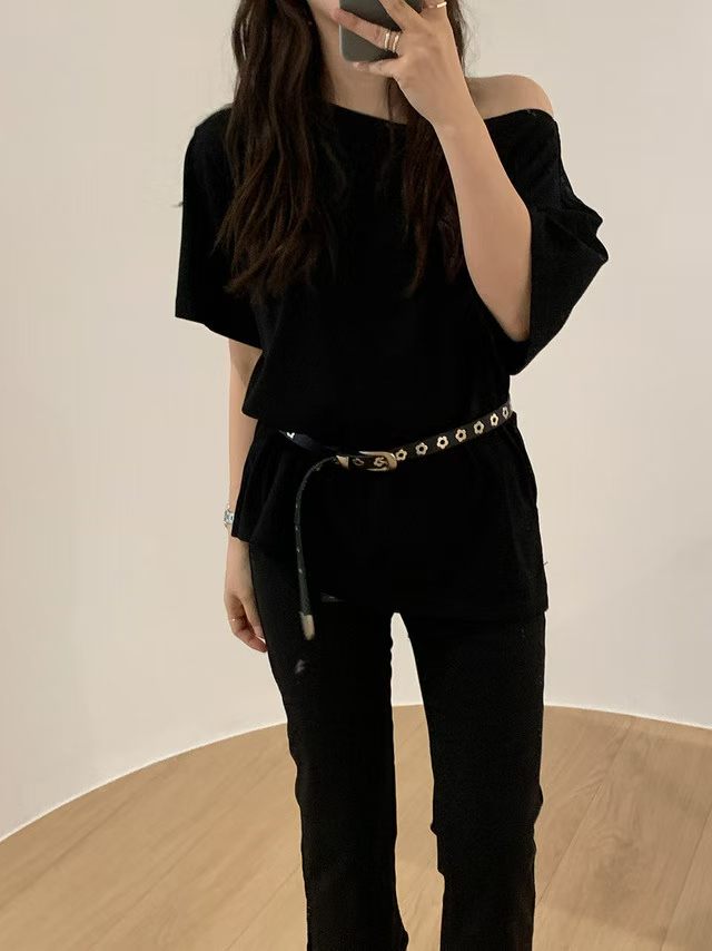 Oversize Single Shoulder Tee (18-20Jun 超抵價$298, 之後批發價$328)